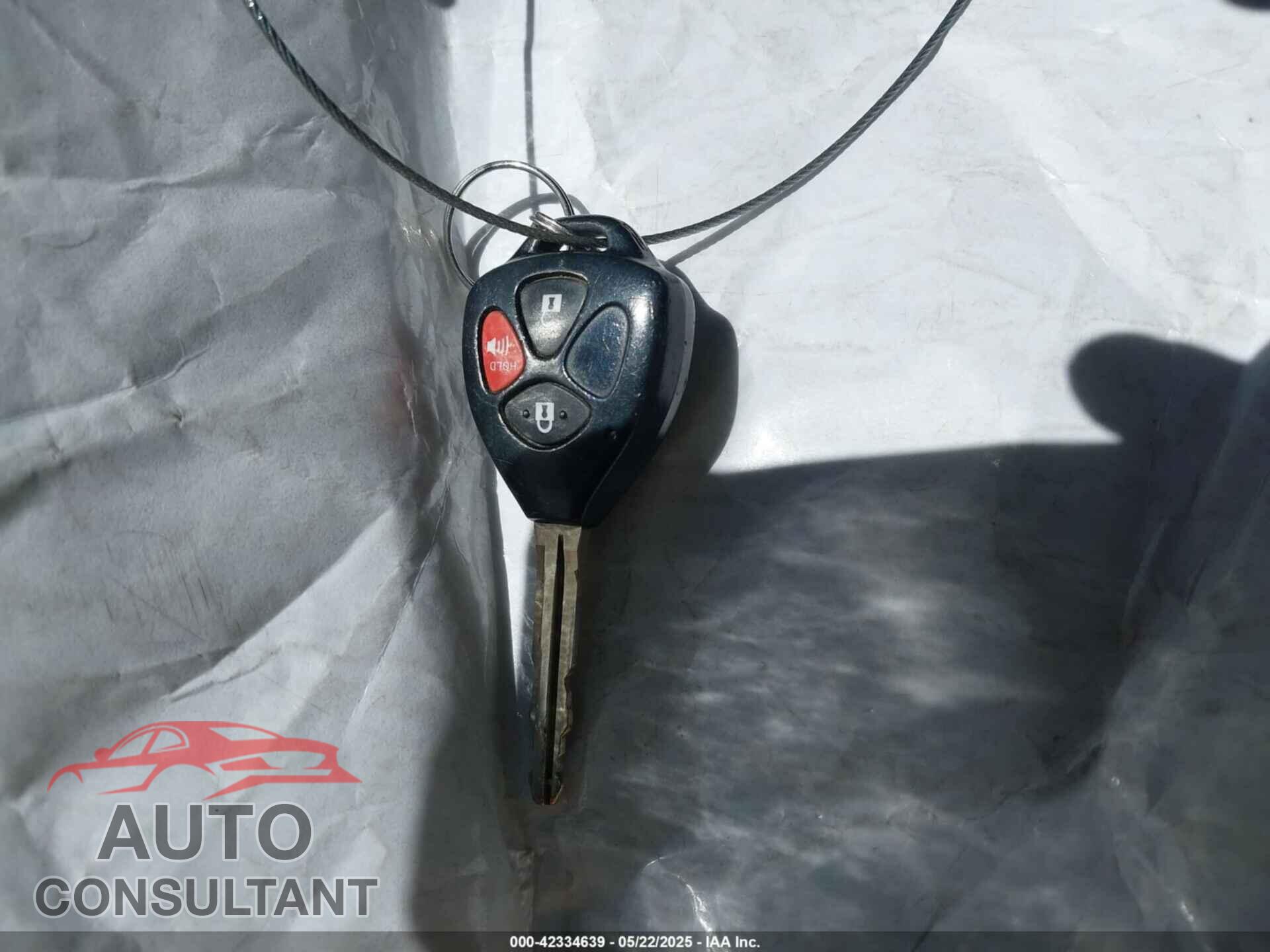 TOYOTA RAV4 2012 - 2T3BF4DV1CW191643