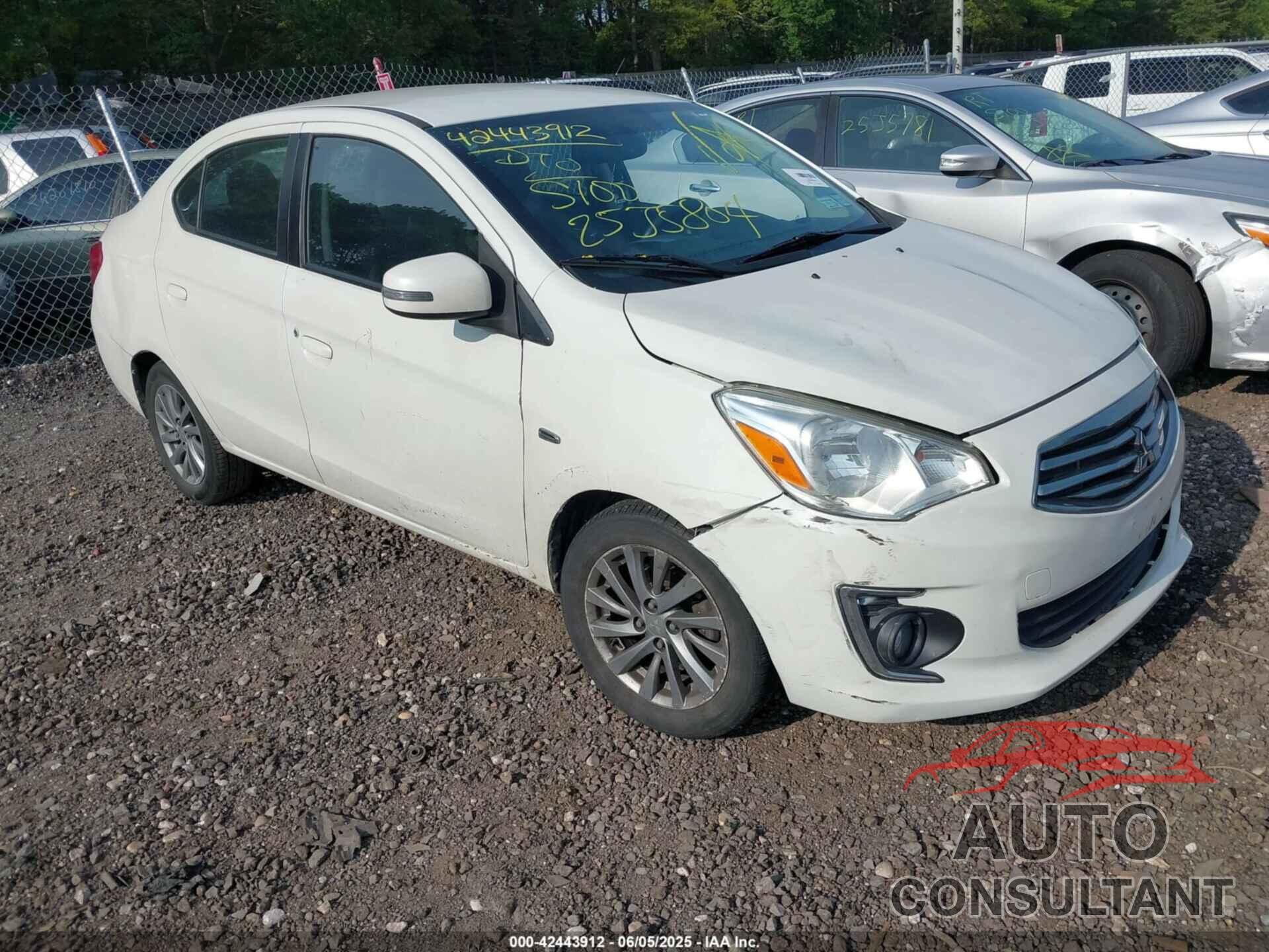 MITSUBISHI MIRAGE G4 2017 - ML32F4FJ2HH003982