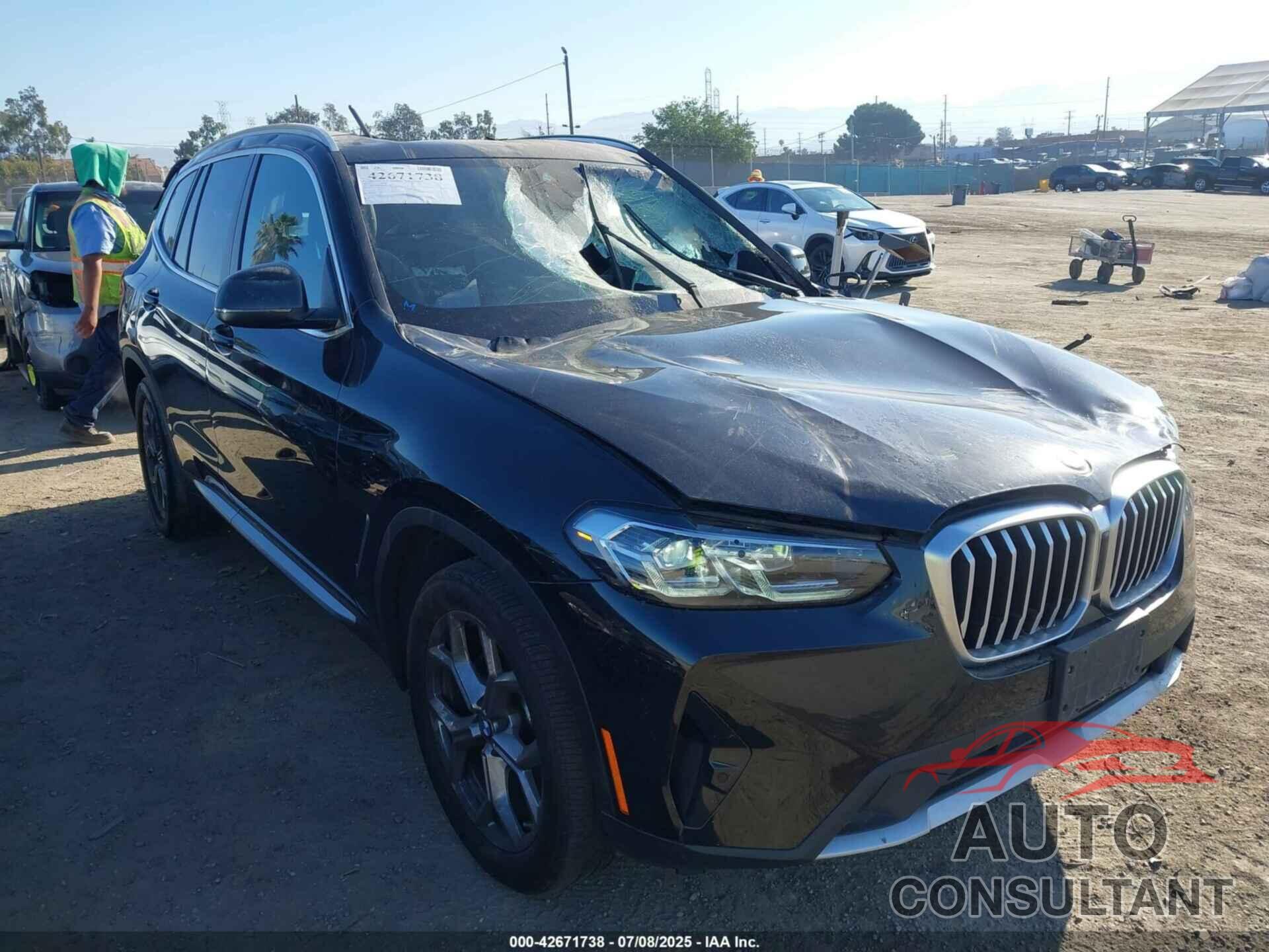 BMW X3 2022 - 5UX43DP04N9M68143