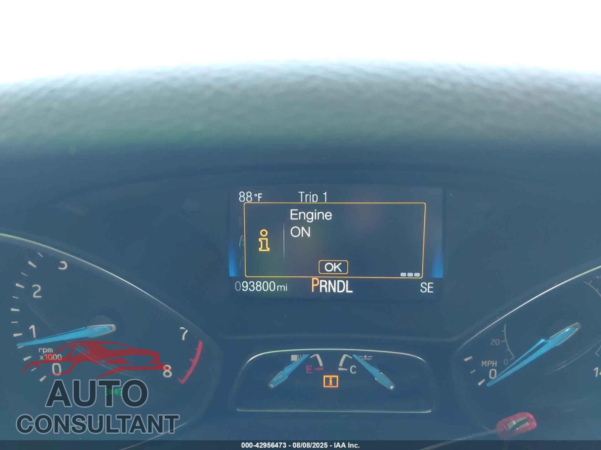 FORD FOCUS 2015 - 1FADP3F23FL203761