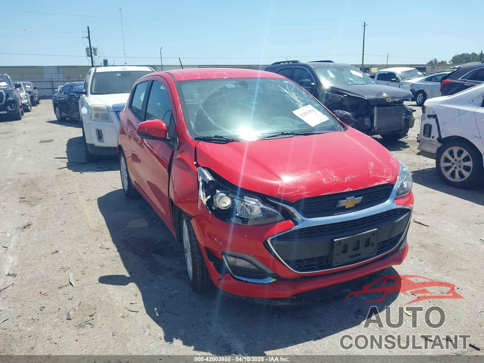 CHEVROLET SPARK 2021 - KL8CD6SA5MC743454