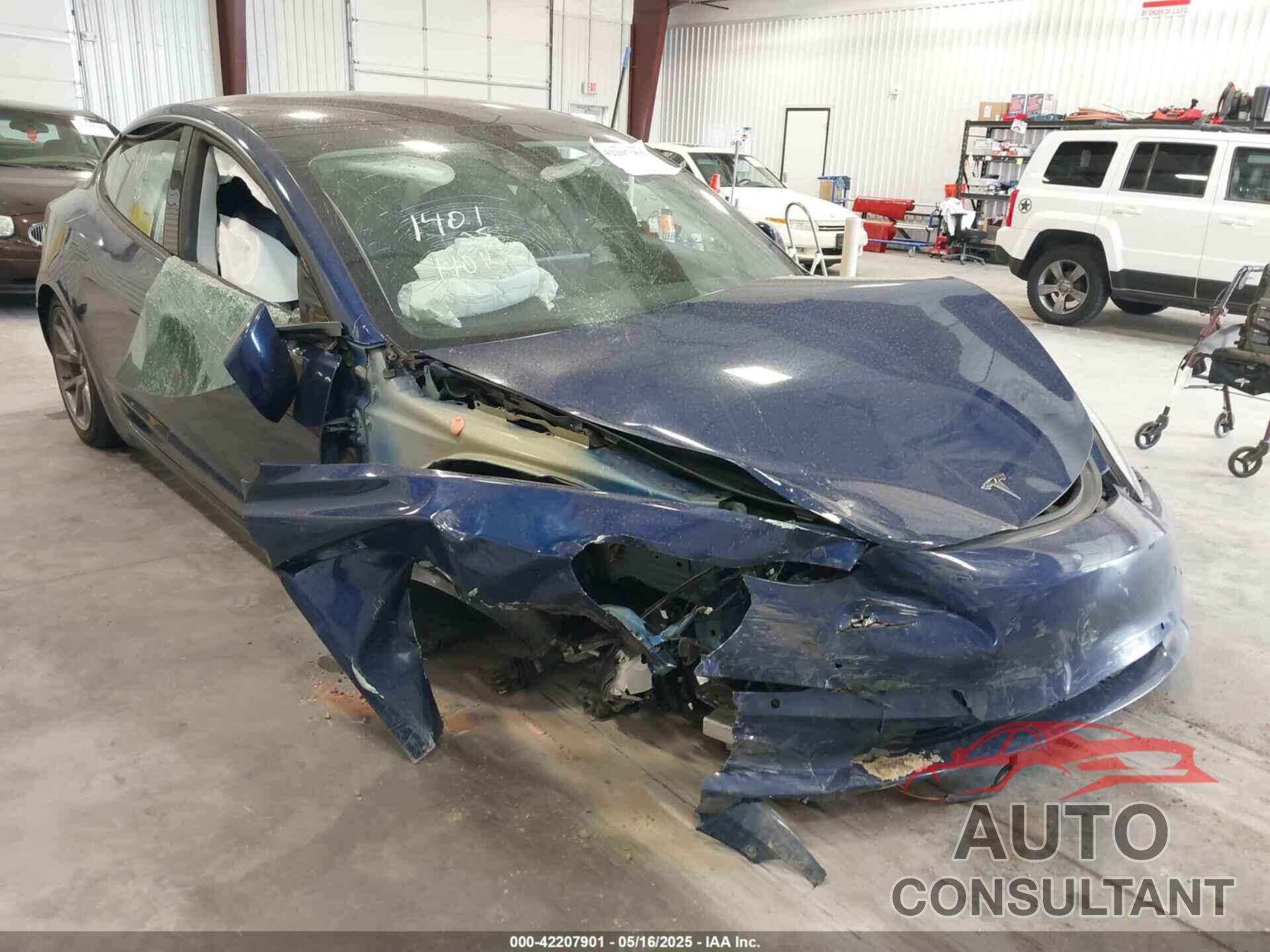 TESLA MODEL 3 2022 - 5YJ3E1EB0NF274953