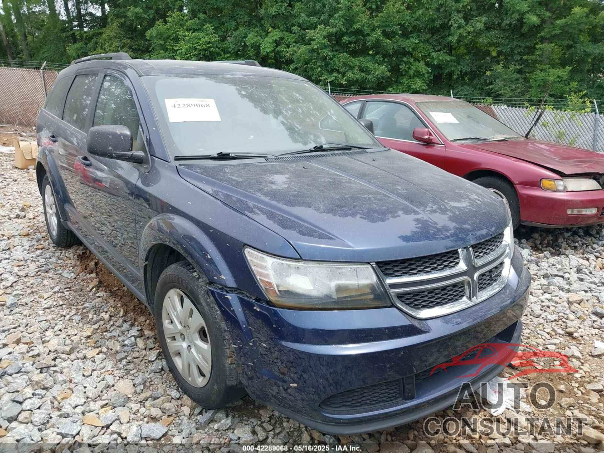 DODGE JOURNEY 2017 - 3C4PDCAB7HT691501