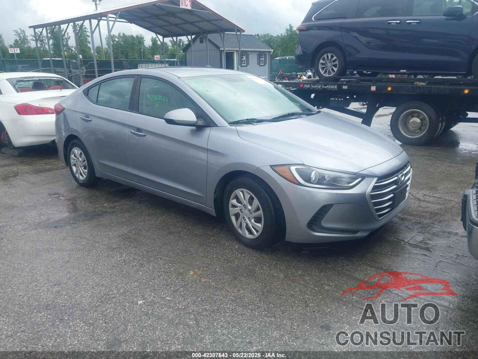 HYUNDAI ELANTRA 2017 - 5NPD74LF0HH166392