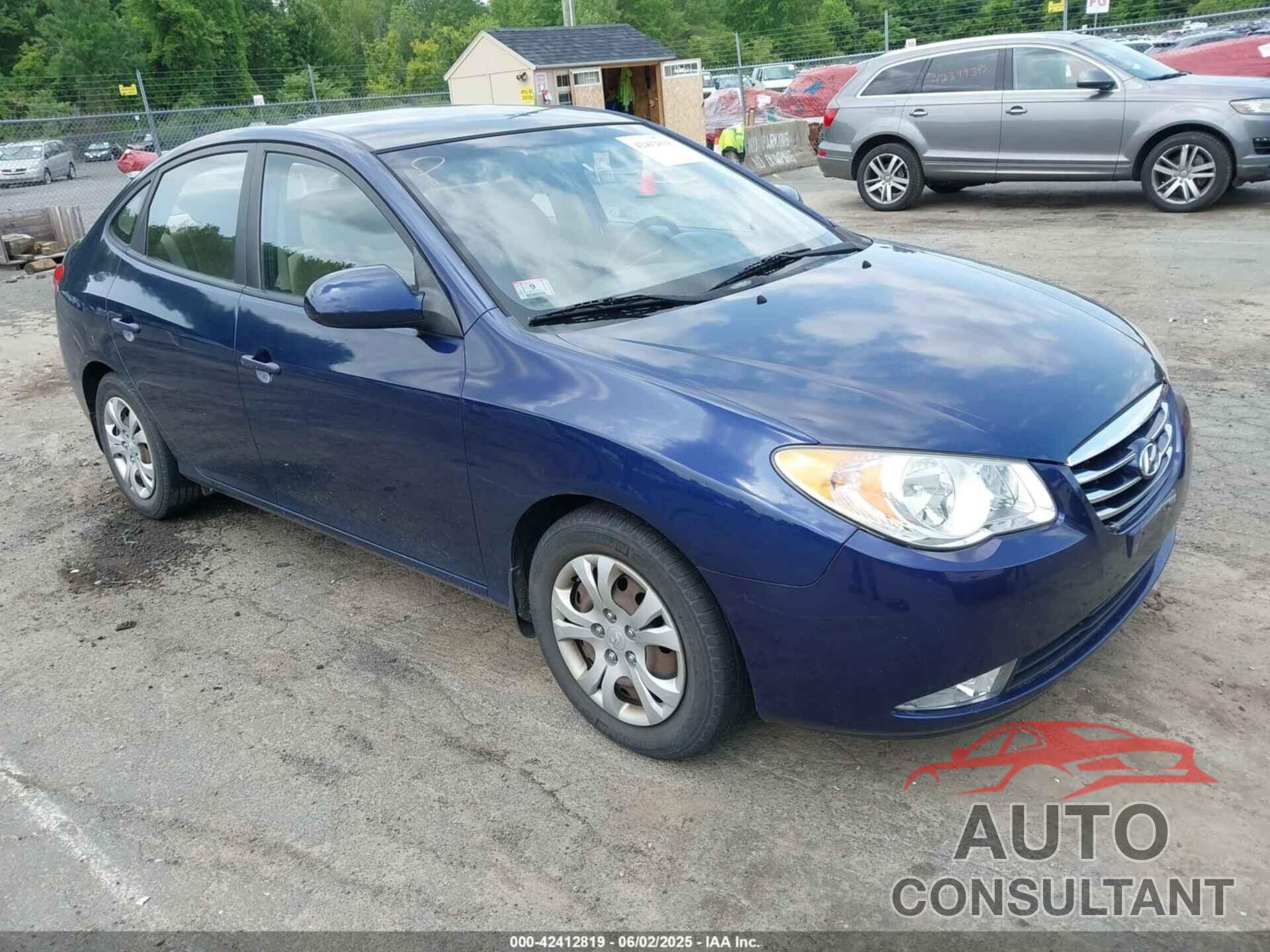 HYUNDAI ELANTRA 2010 - KMHDU4ADXAU867359