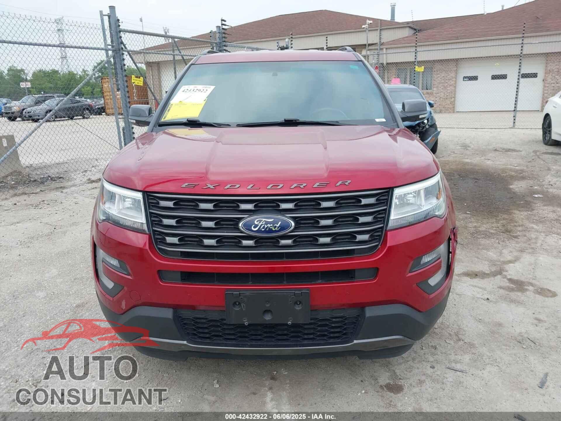 FORD EXPLORER 2017 - 1FM5K8D87HGD45832