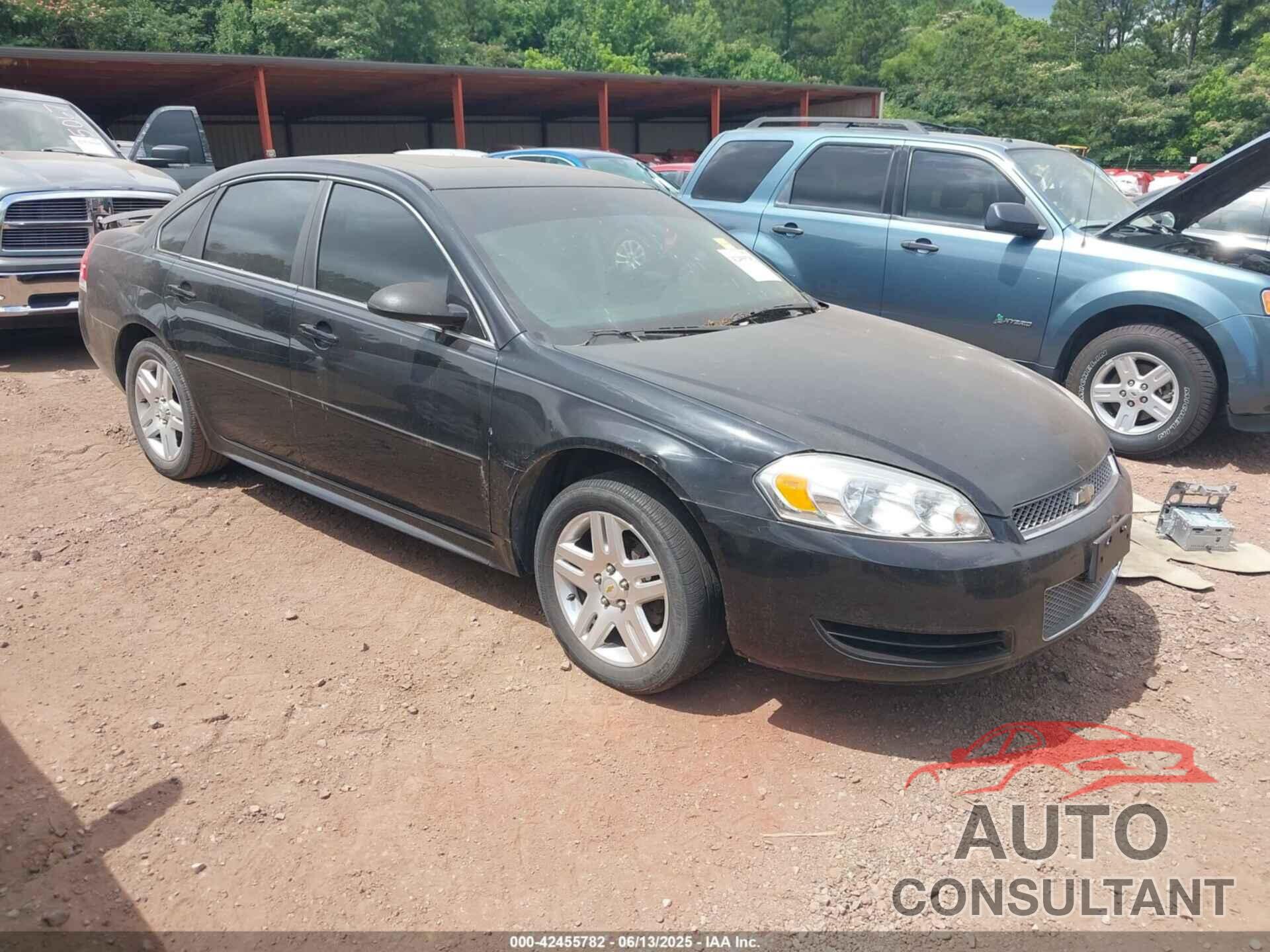 CHEVROLET IMPALA 2012 - 2G1WG5E30C1100509