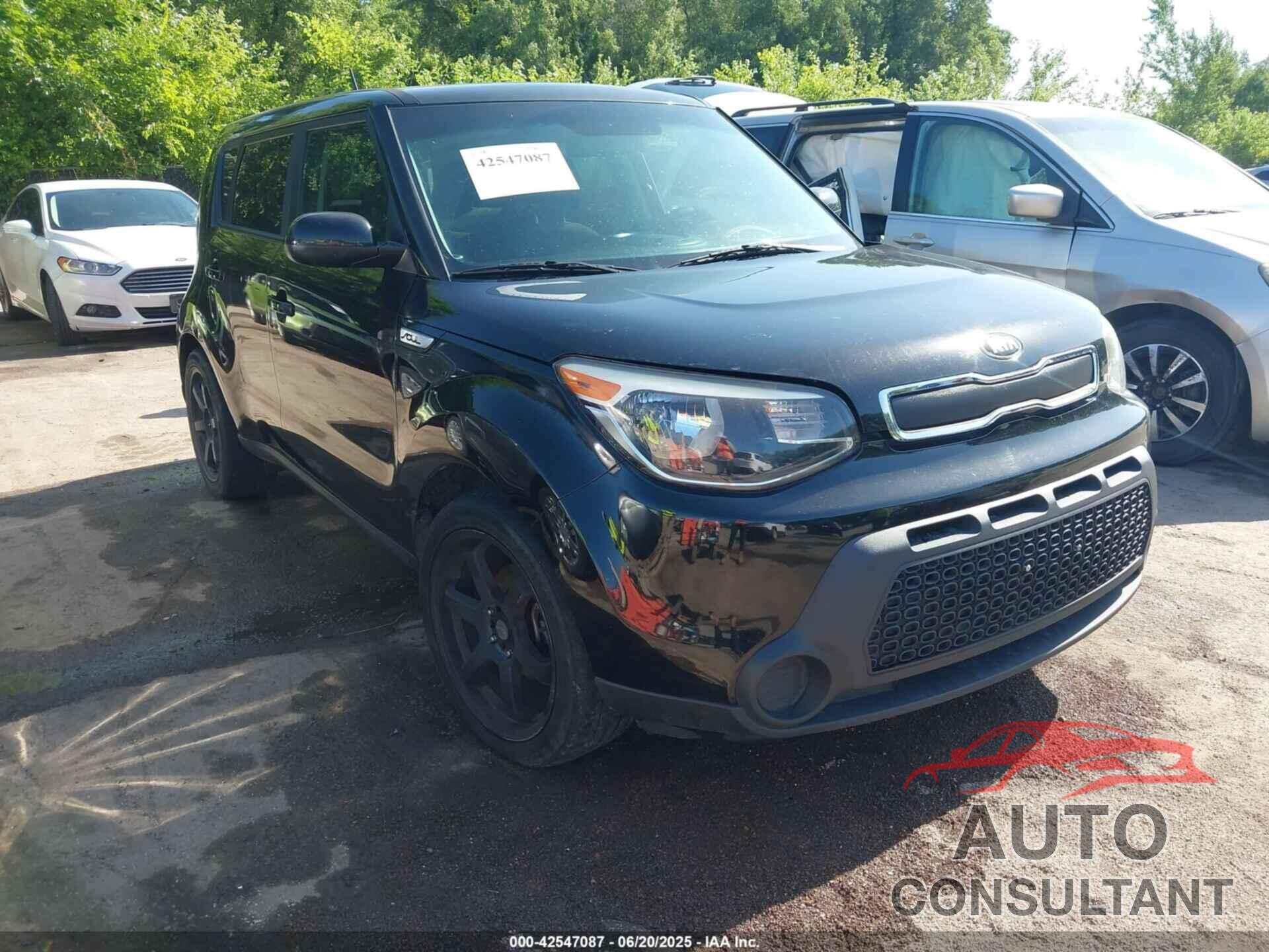 KIA SOUL 2016 - KNDJN2A26G7275357