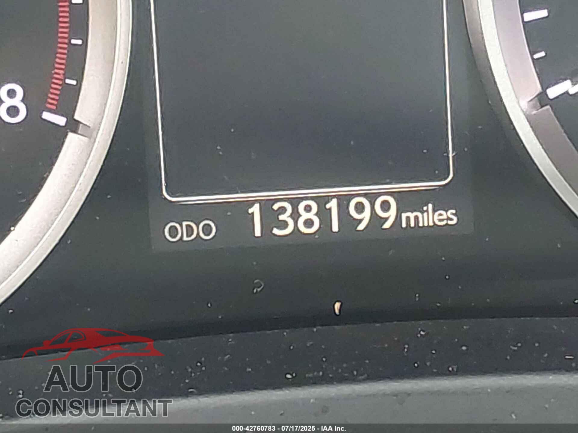 LEXUS IS 2014 - JTHCF1D26E5011784
