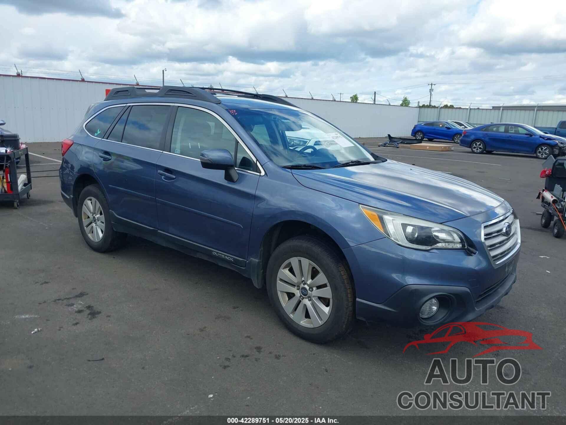 SUBARU OUTBACK 2016 - 4S4BSAFC9G3331934