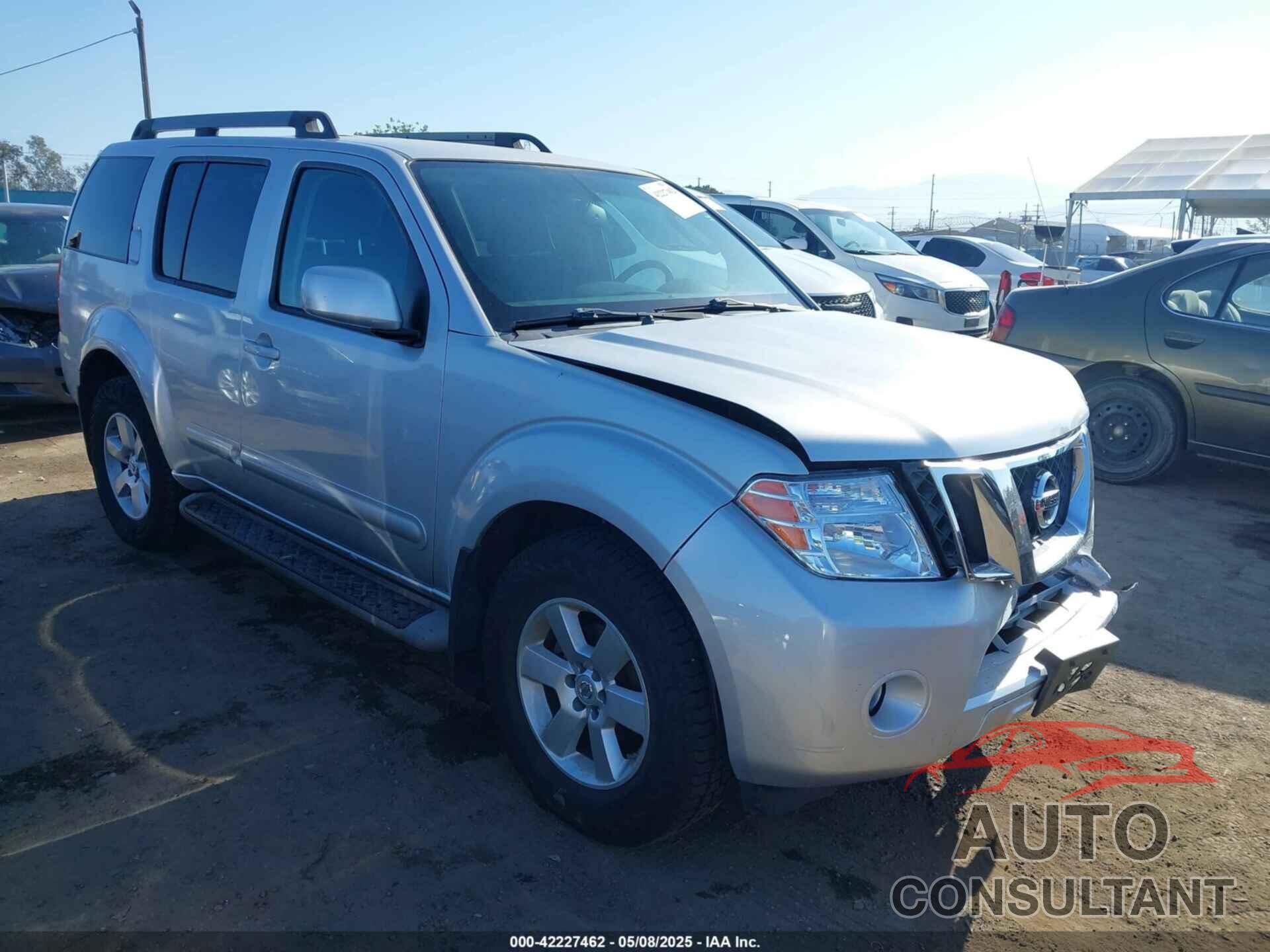 NISSAN PATHFINDER 2012 - 5N1AR1NN8CC619075