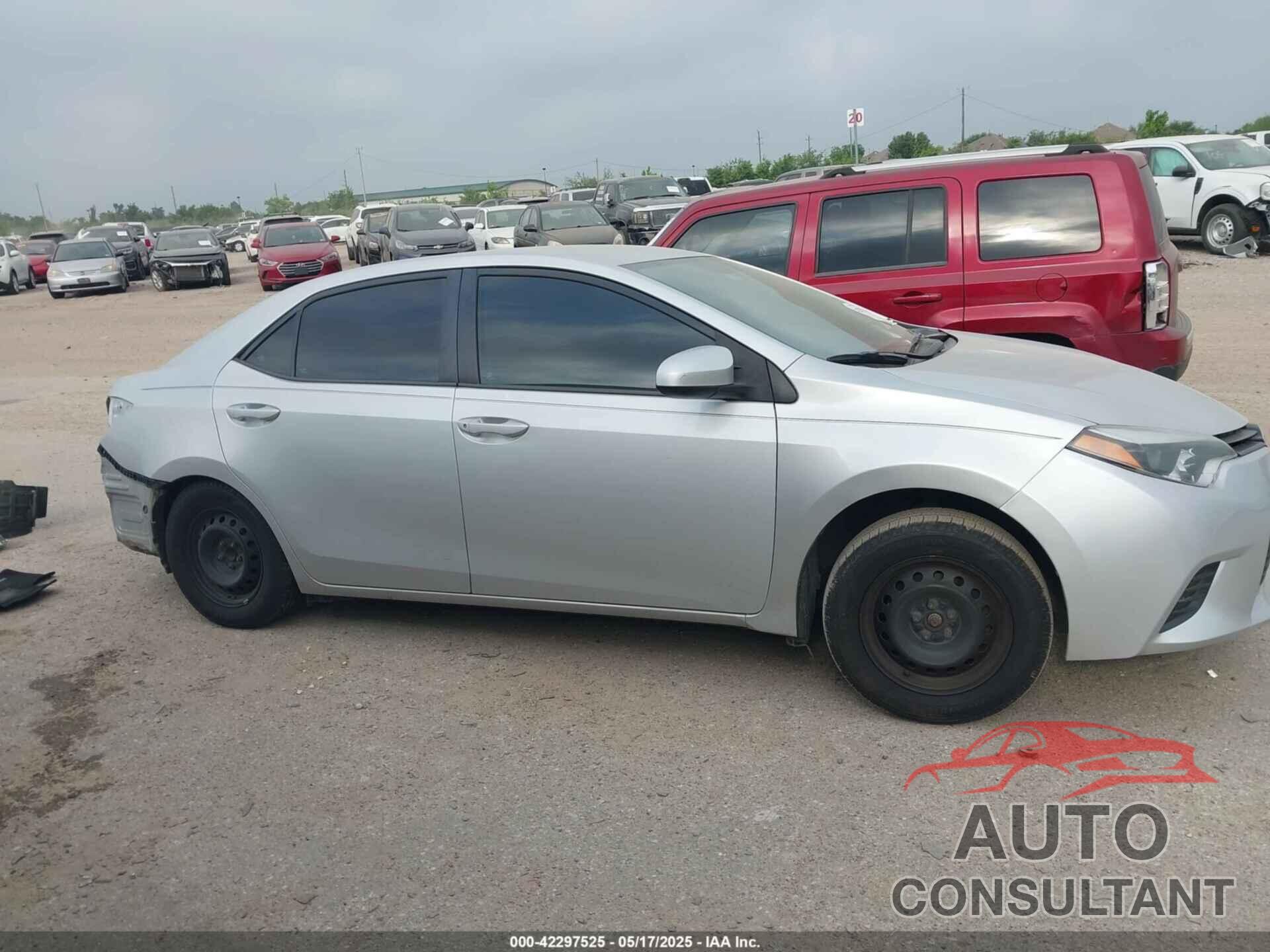 TOYOTA COROLLA 2016 - 5YFBURHE9GP380117