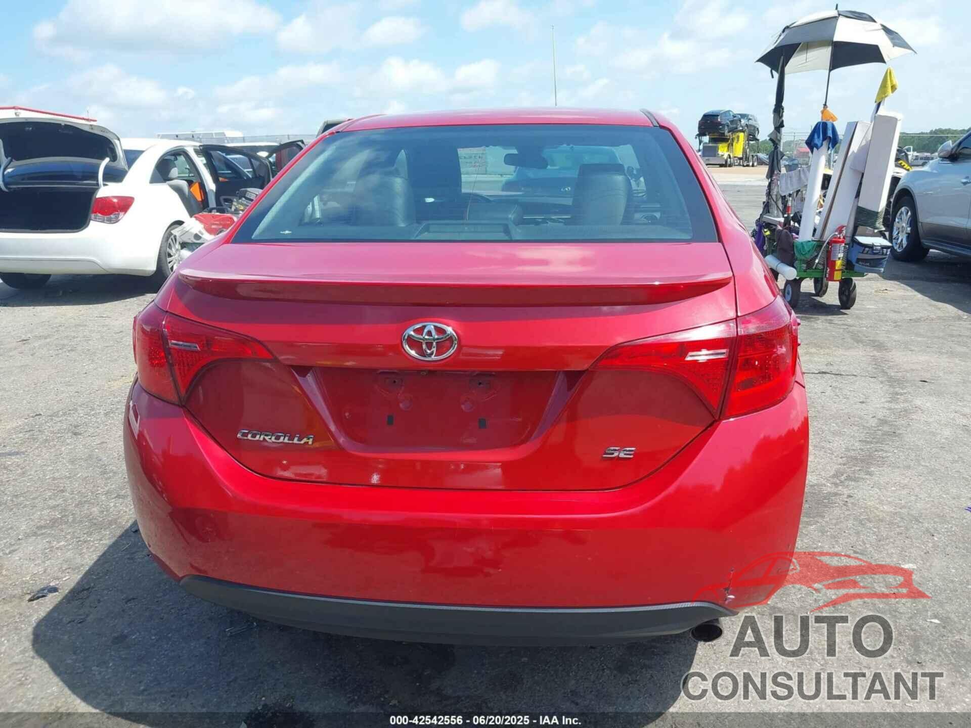 TOYOTA COROLLA 2019 - 5YFBURHE2KP893301
