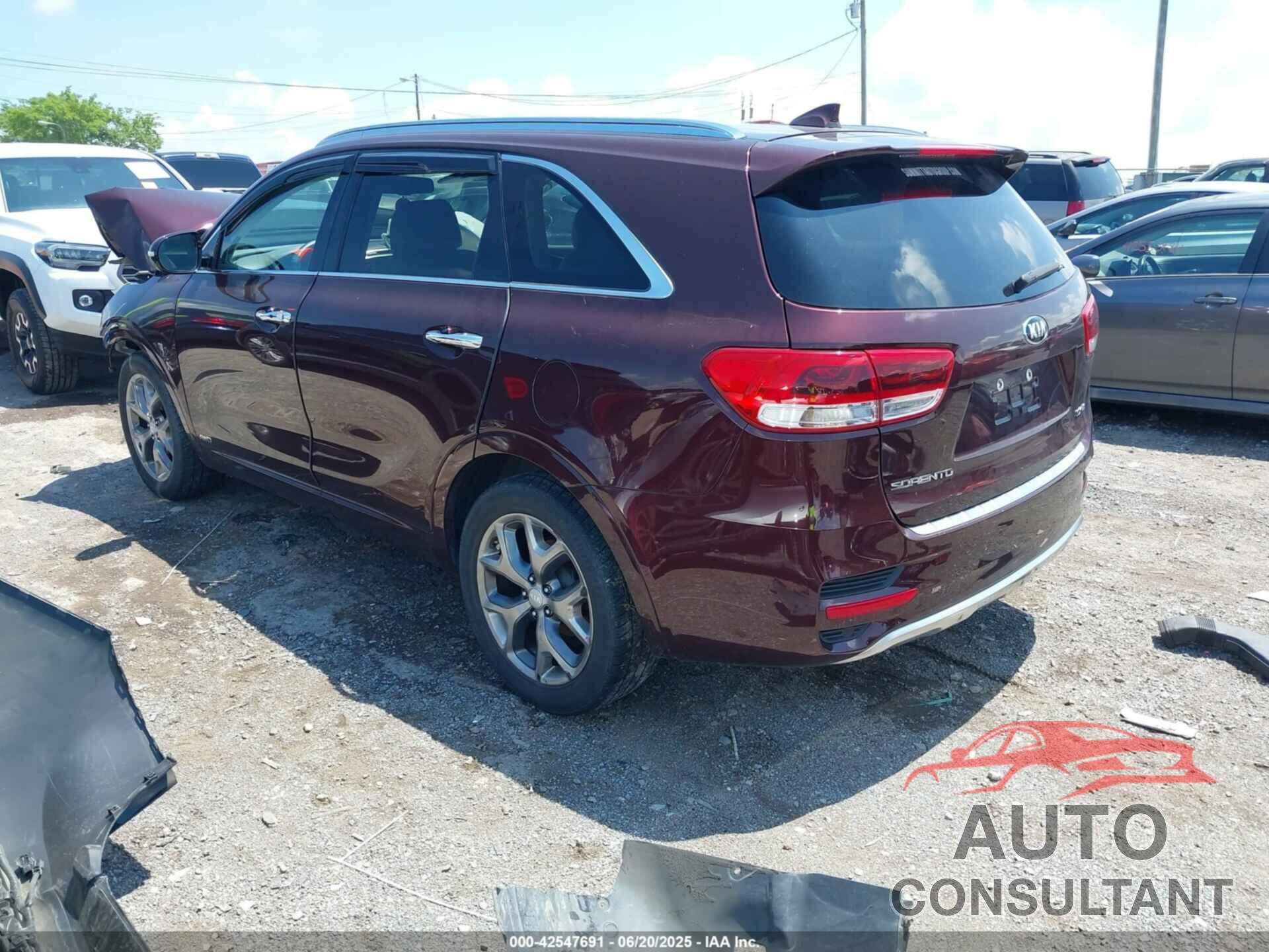 KIA SORENTO 2017 - 5XYPKDA54HG311401