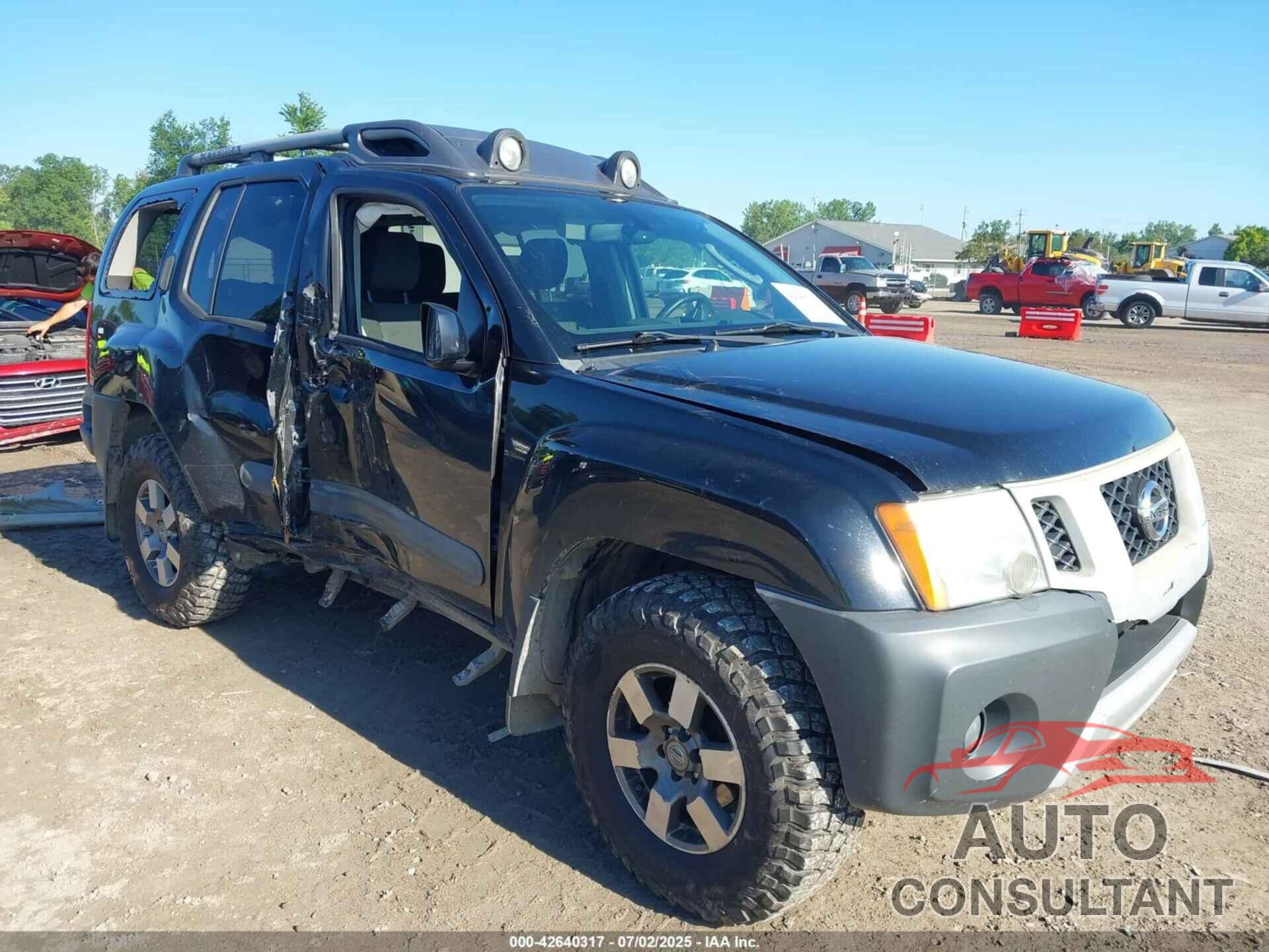 NISSAN XTERRA 2012 - 5N1AN0NW4CC517108