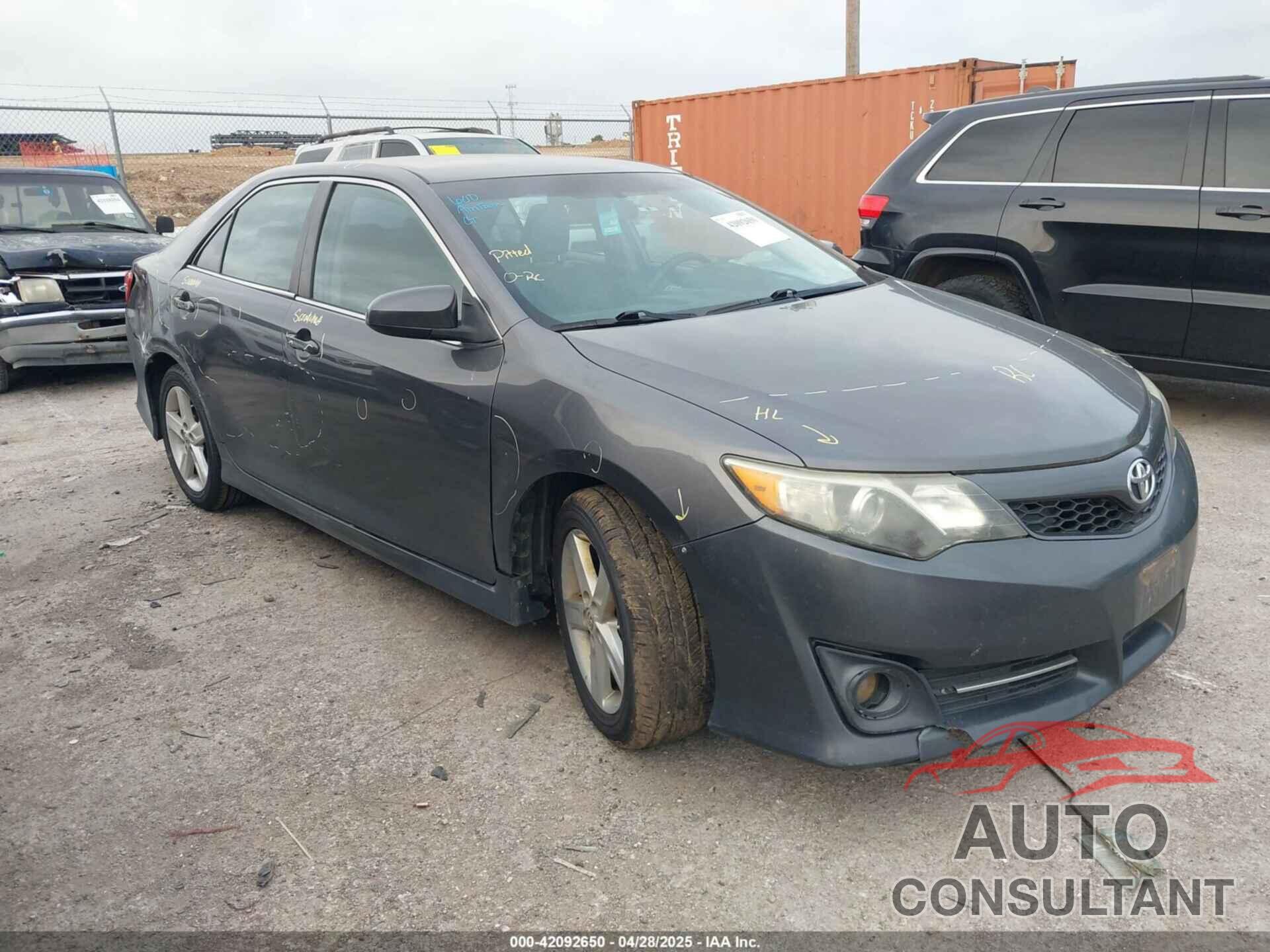 TOYOTA CAMRY 2013 - 4T1BF1FK8DU289581
