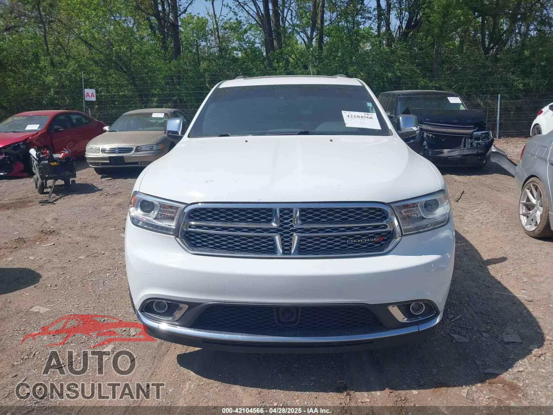 DODGE DURANGO 2015 - 1C4RDJEG2FC723492