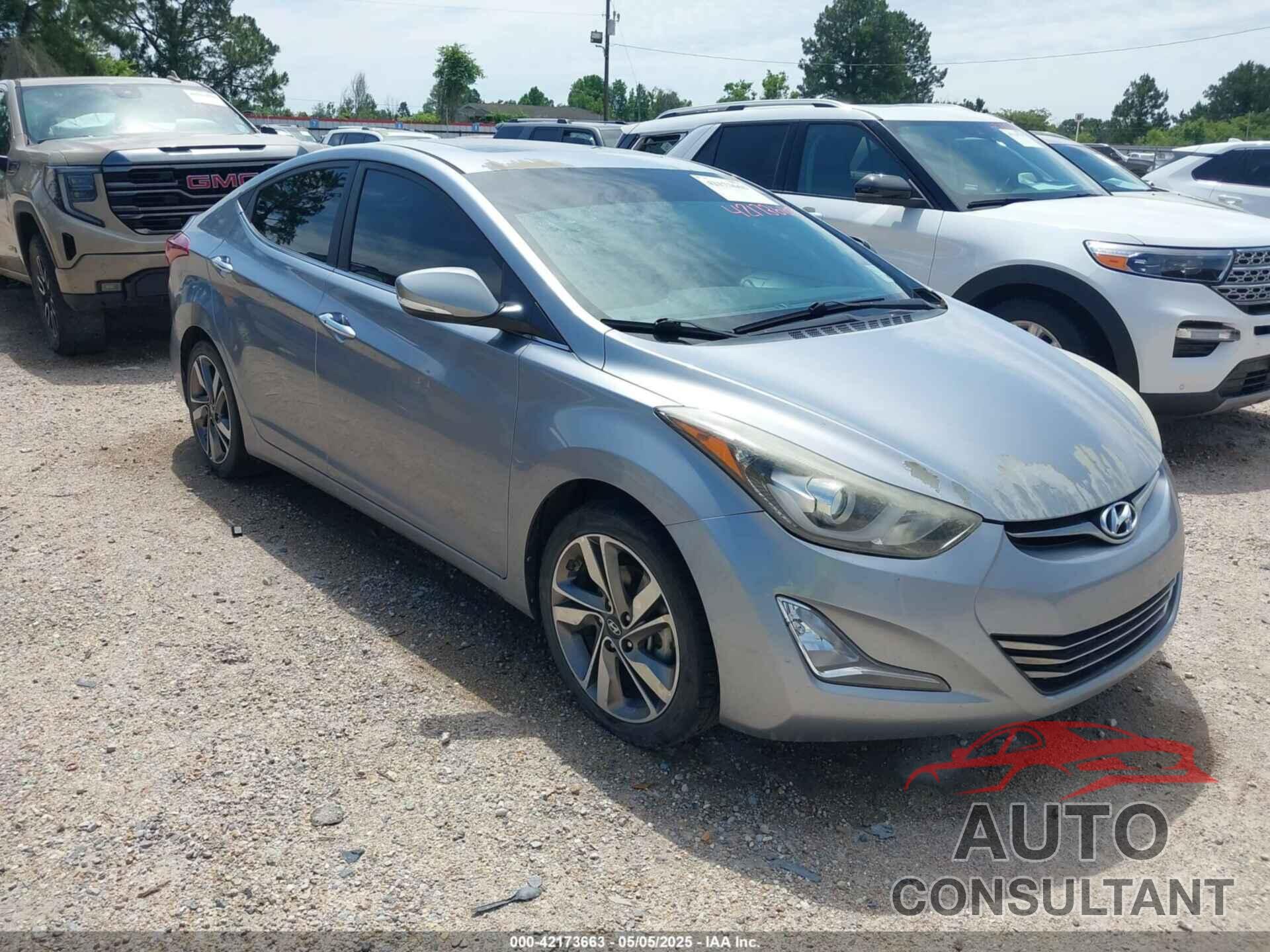 HYUNDAI ELANTRA 2016 - 5NPDH4AE0GH742102