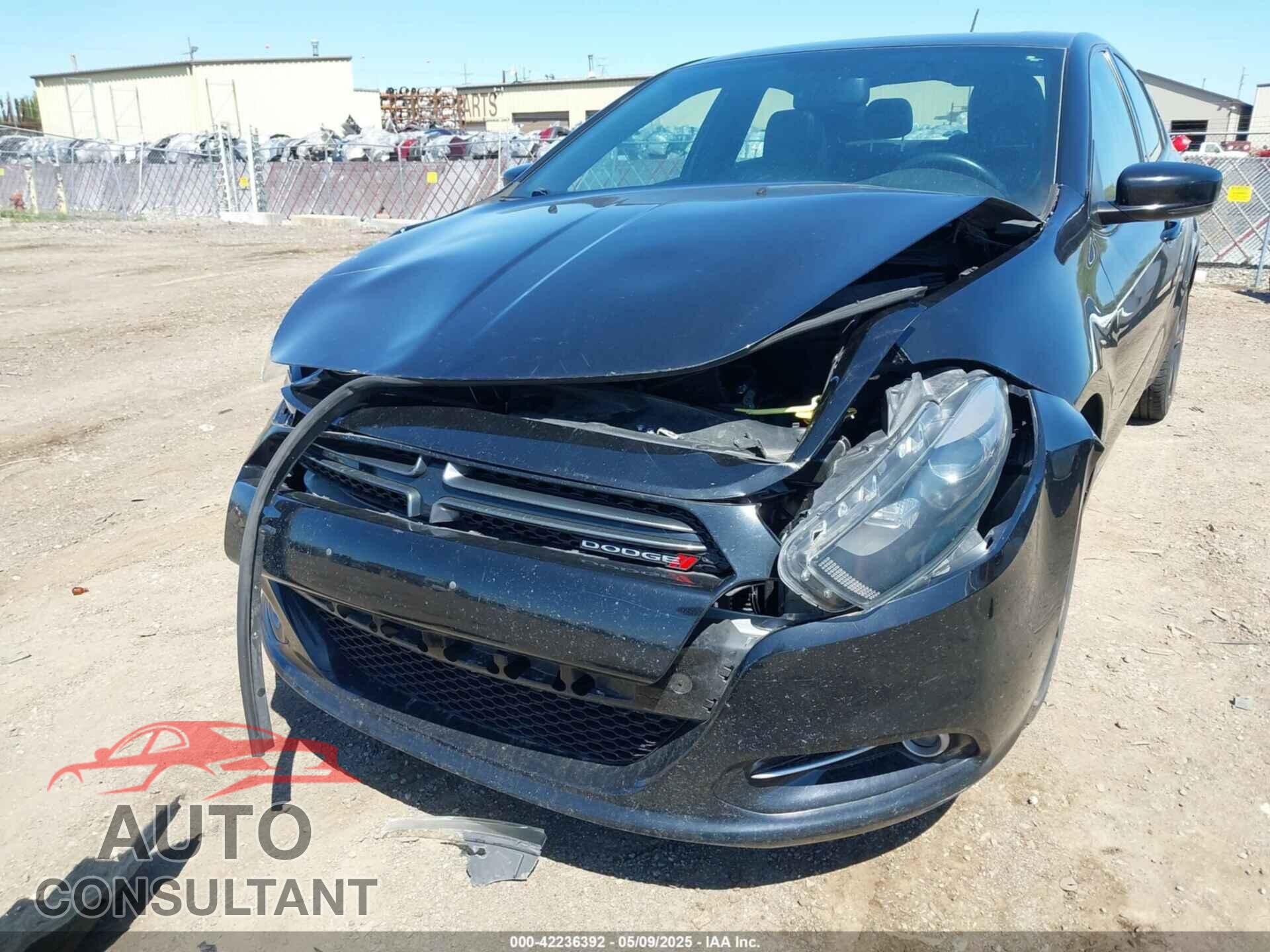DODGE DART 2015 - 1C3CDFEB3FD307389