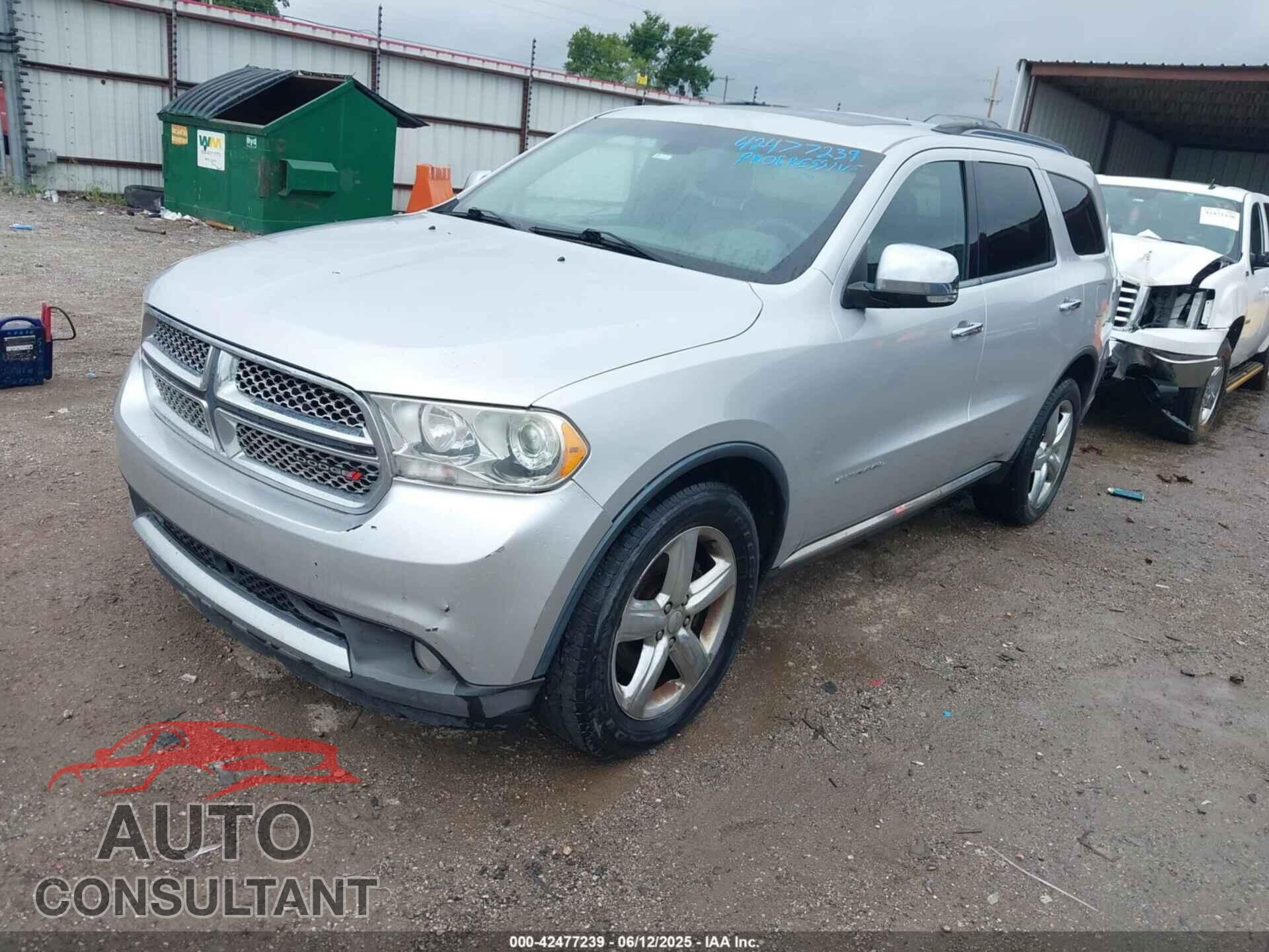 DODGE DURANGO 2013 - 1C4RDHEG0DC529517
