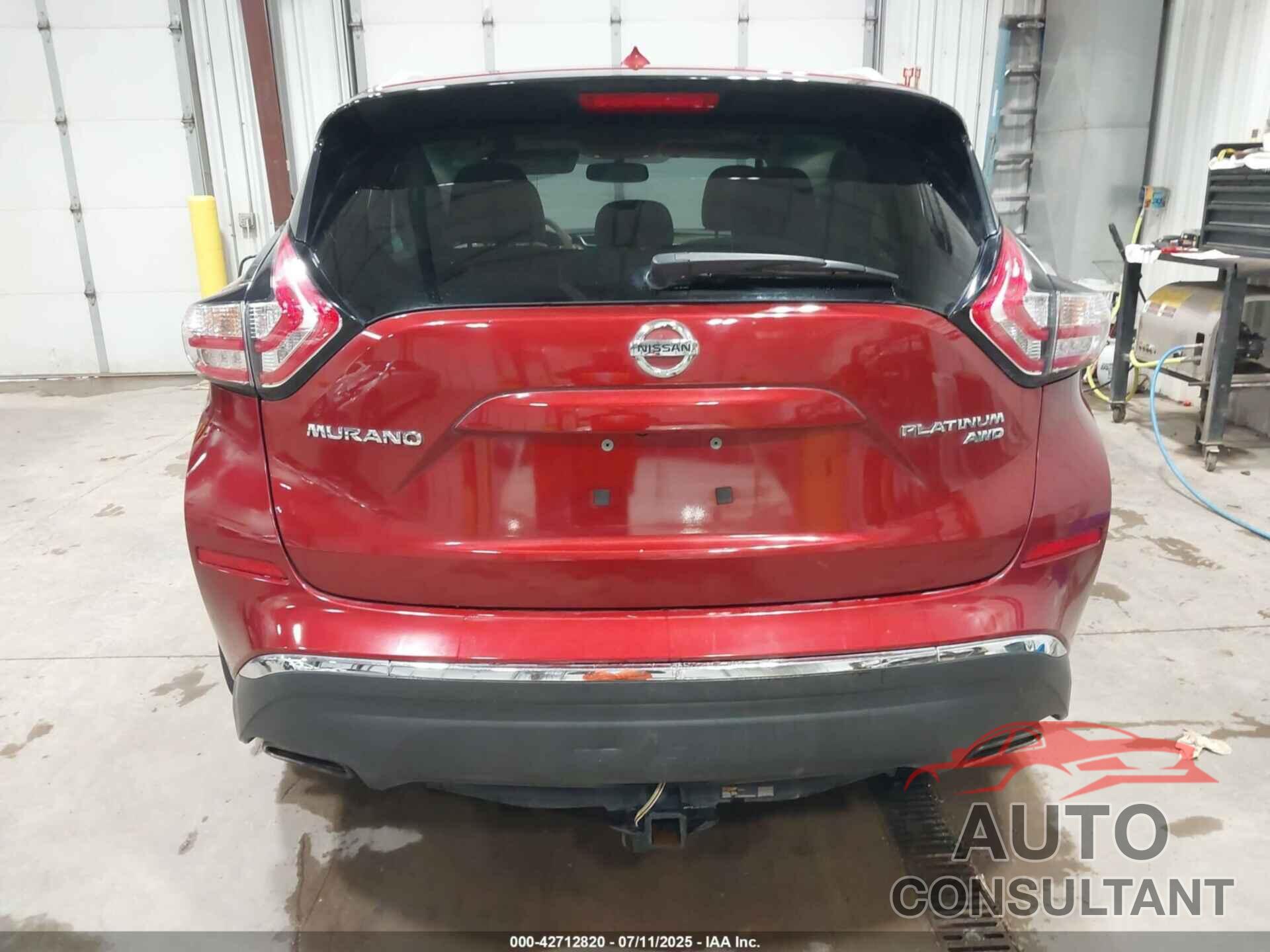 NISSAN MURANO 2015 - 5N1AZ2MH5FN235622