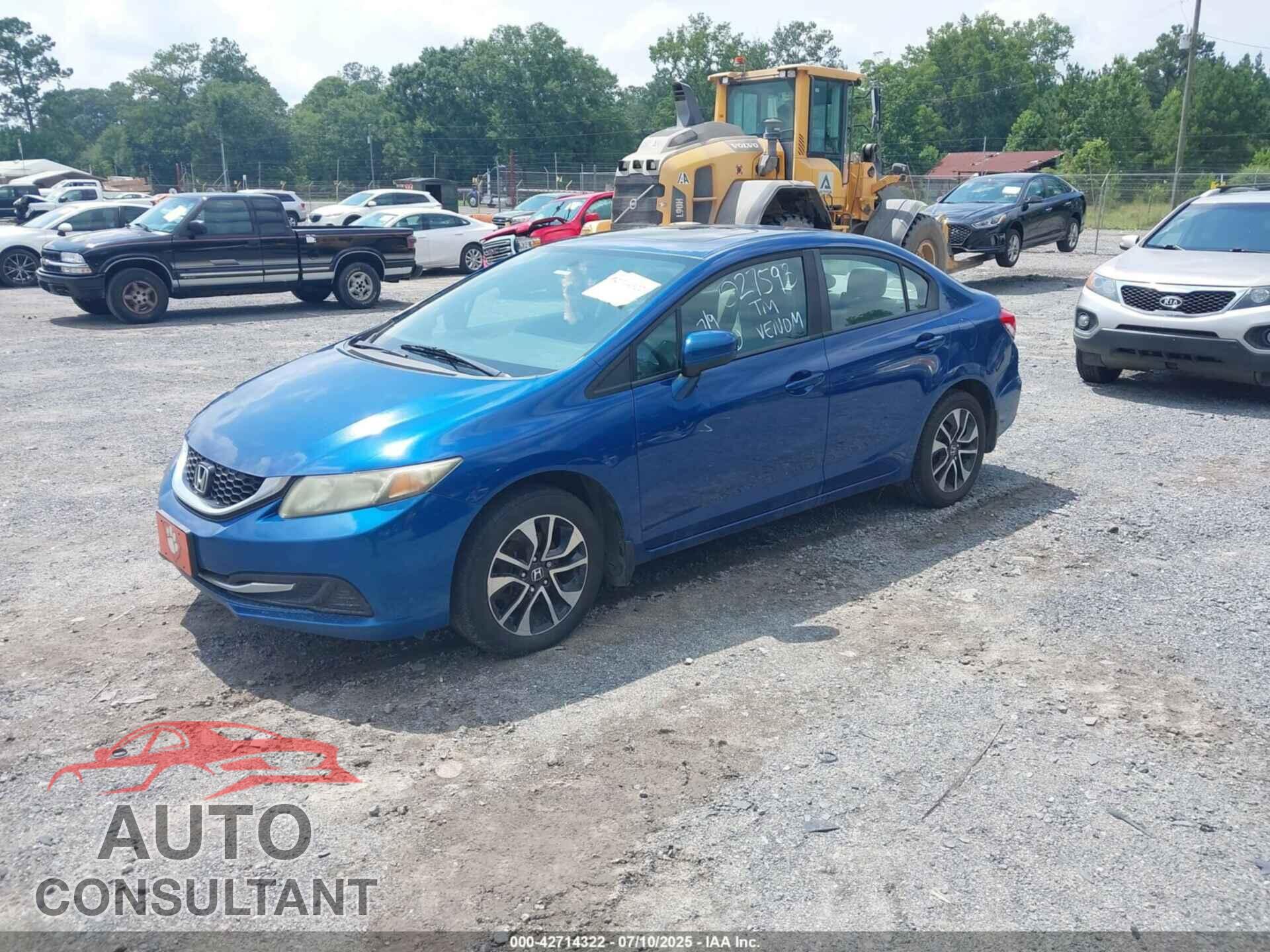 HONDA CIVIC 2014 - 19XFB2F85EE027593