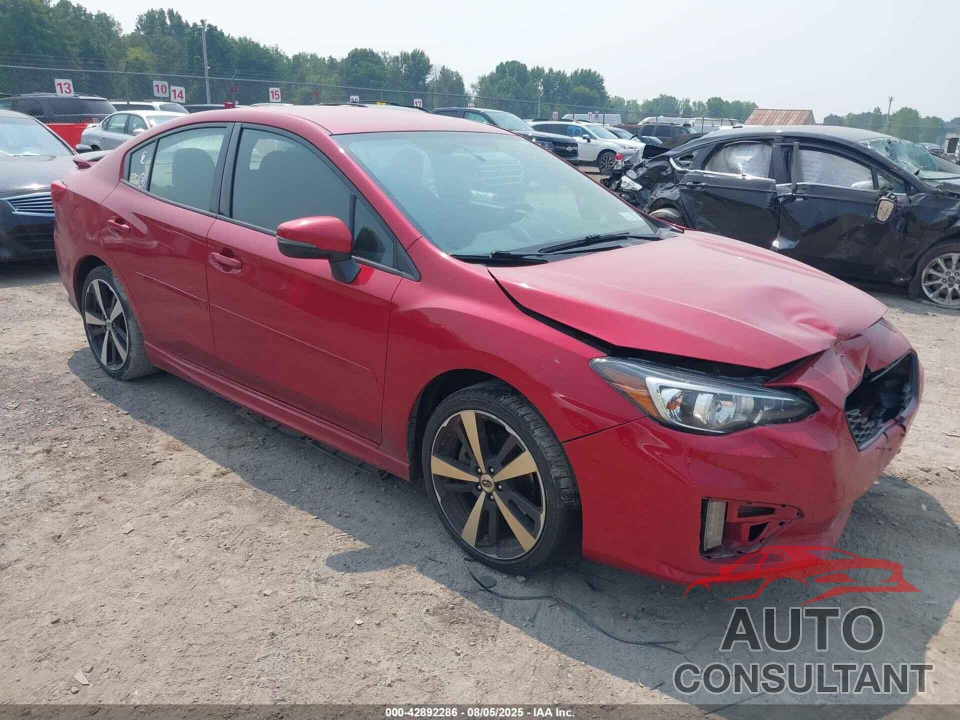 SUBARU IMPREZA 2017 - 4S3GKAK69H1613014