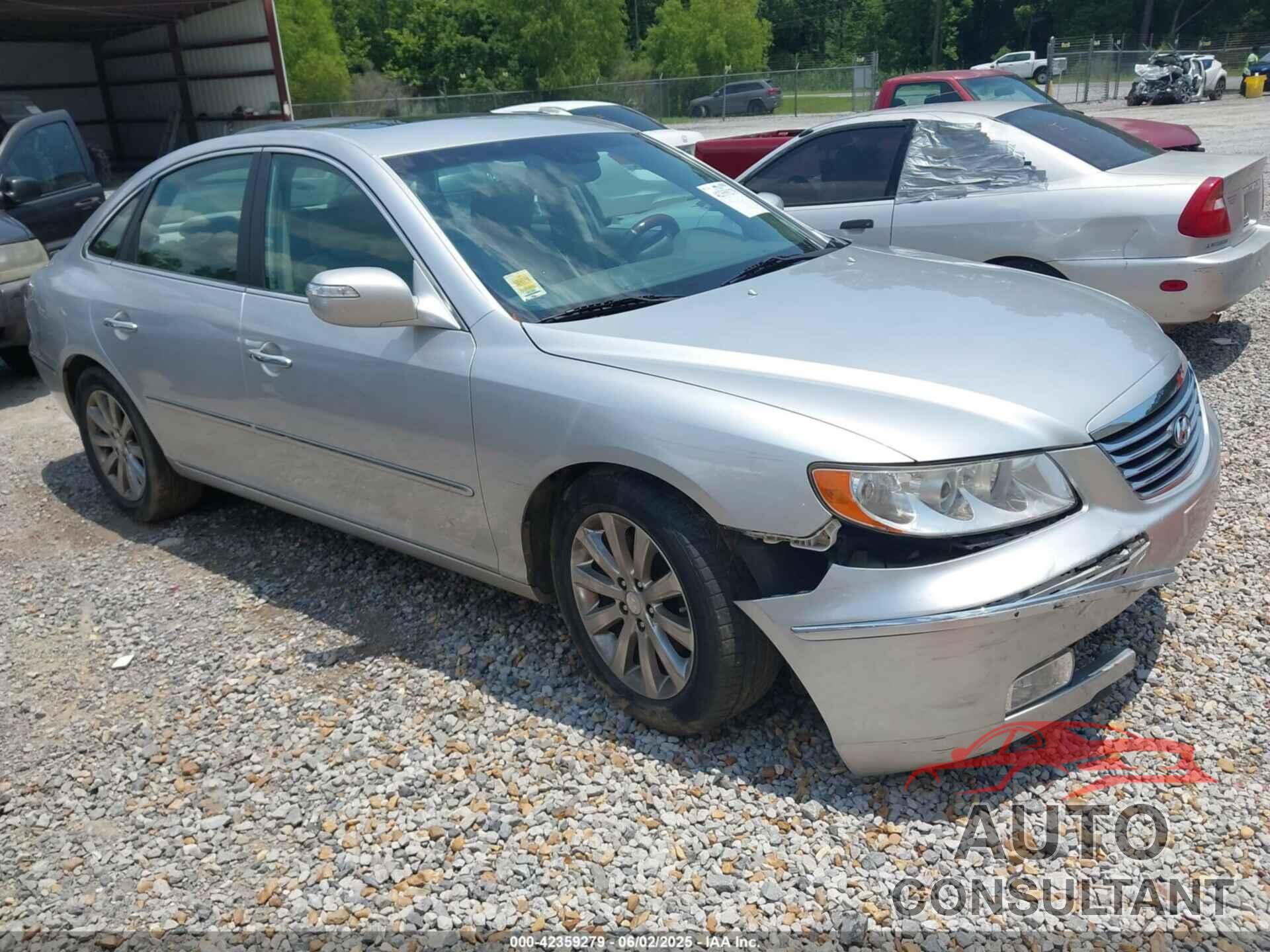 HYUNDAI AZERA 2009 - KMHFC46FX9A392914