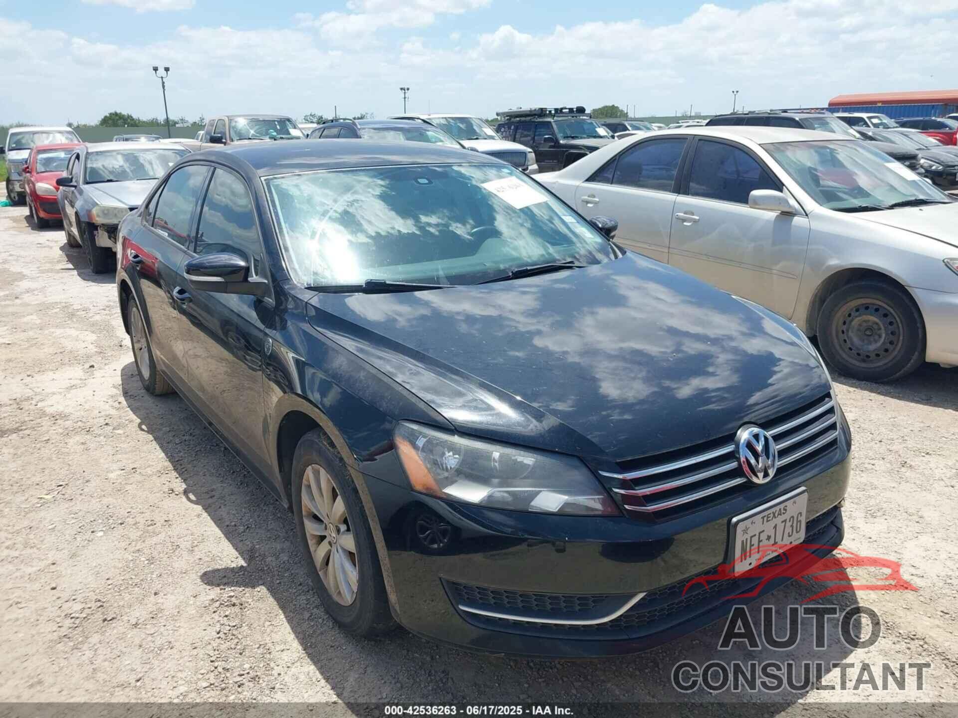 VOLKSWAGEN PASSAT 2014 - 1VWAS7A31EC065359