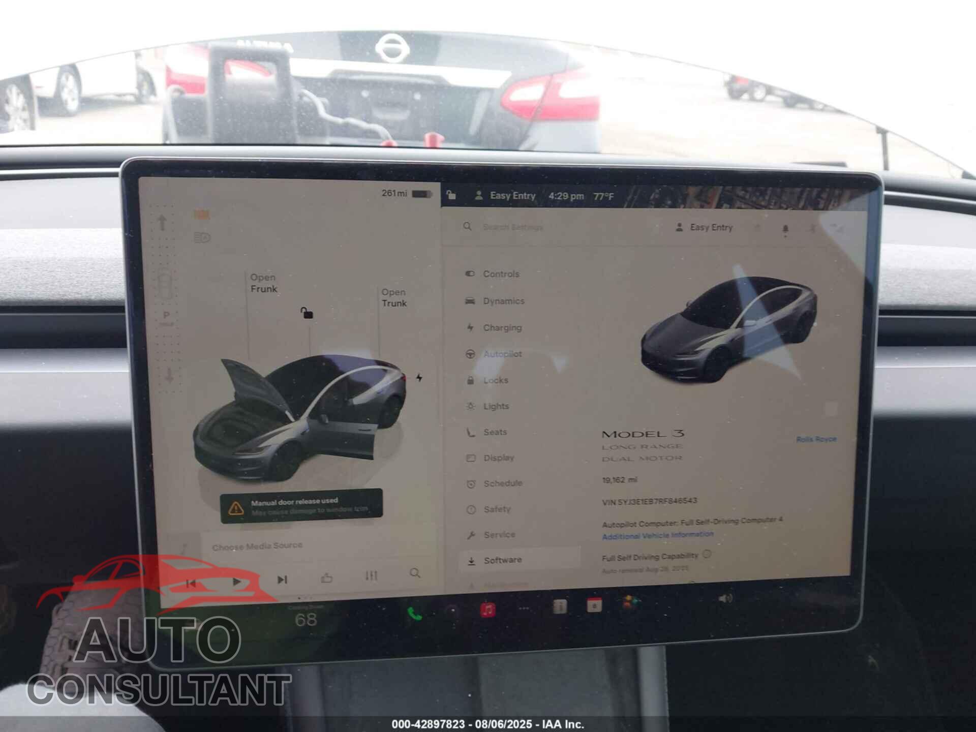 TESLA MODEL 3 2024 - 5YJ3E1EB7RF846543