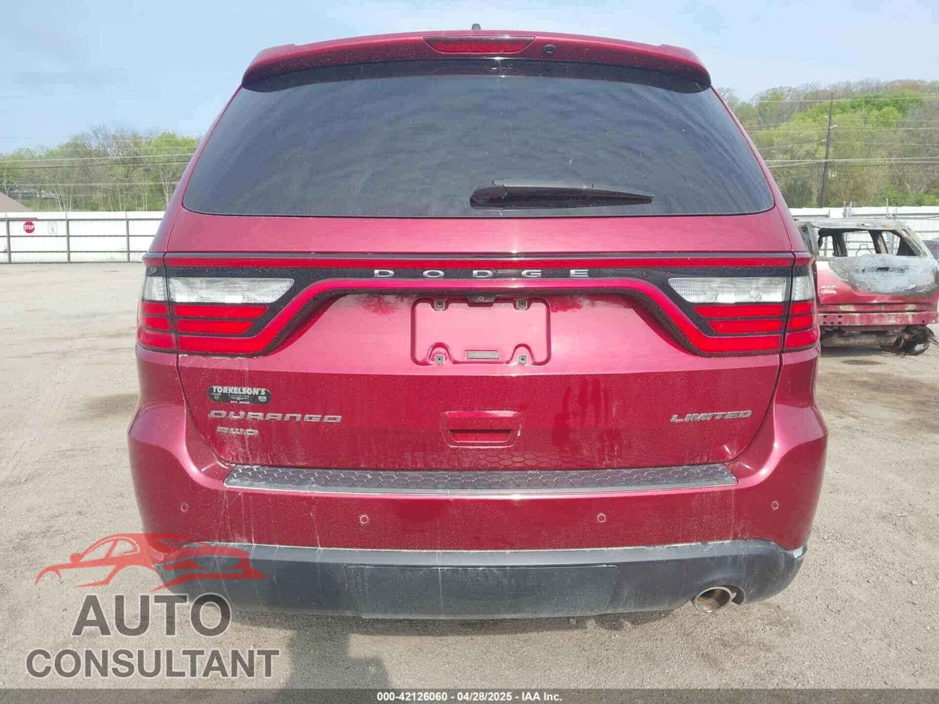 DODGE DURANGO 2014 - 1C4RDJDG6EC539592