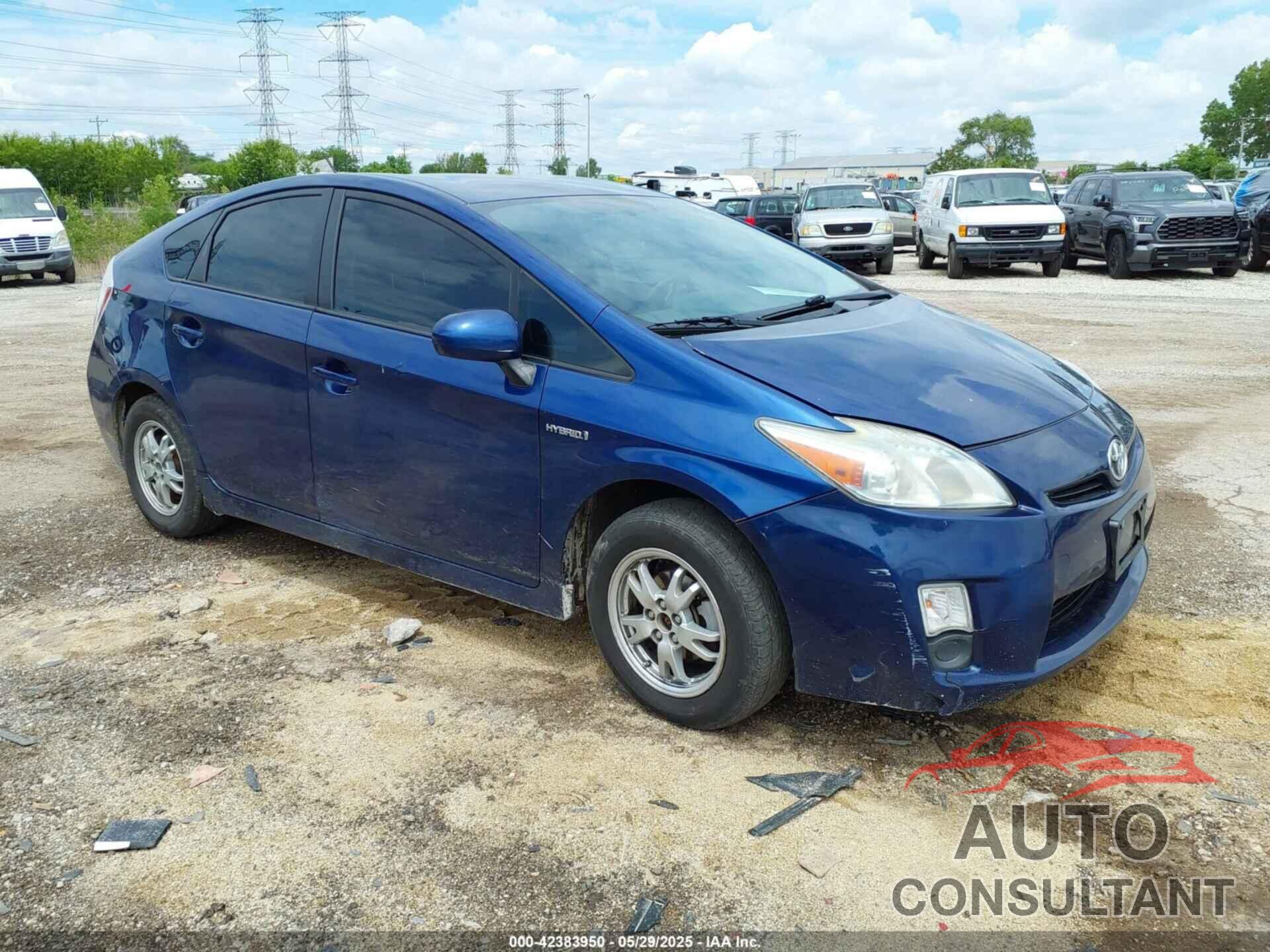 TOYOTA PRIUS 2011 - JTDKN3DUXB1449725