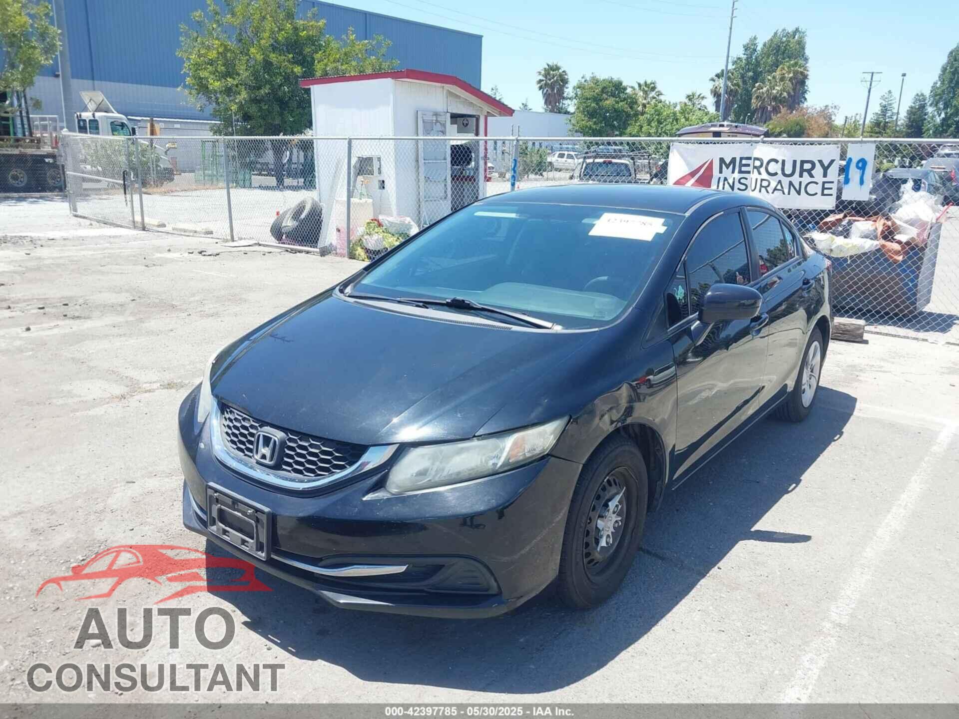 HONDA CIVIC 2015 - 19XFB2F53FE705166