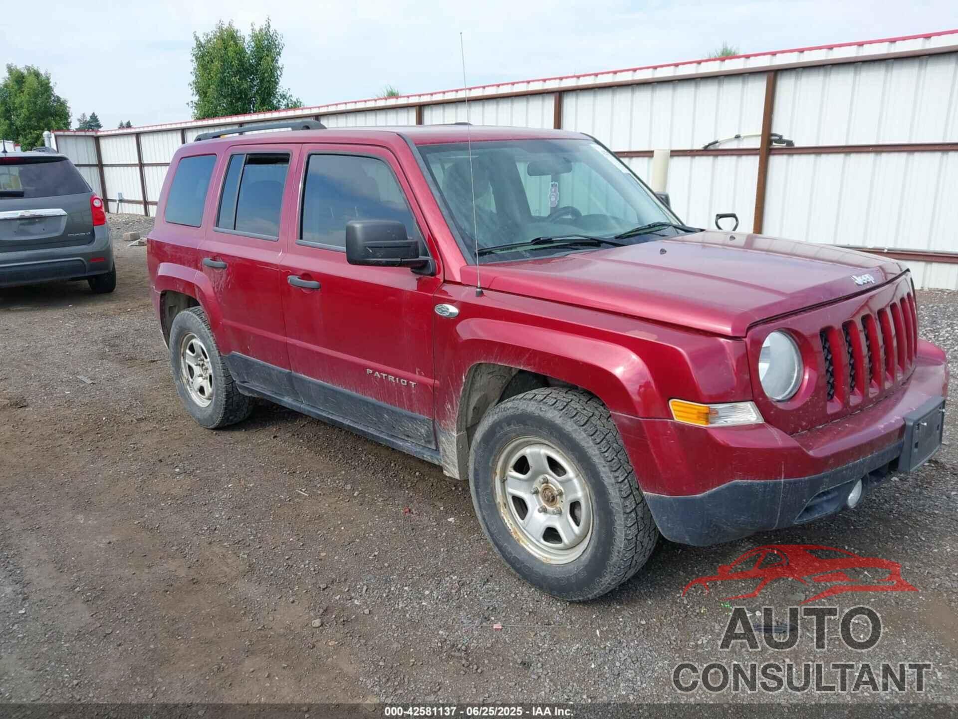 JEEP PATRIOT 2014 - 1C4NJPBAXED857122