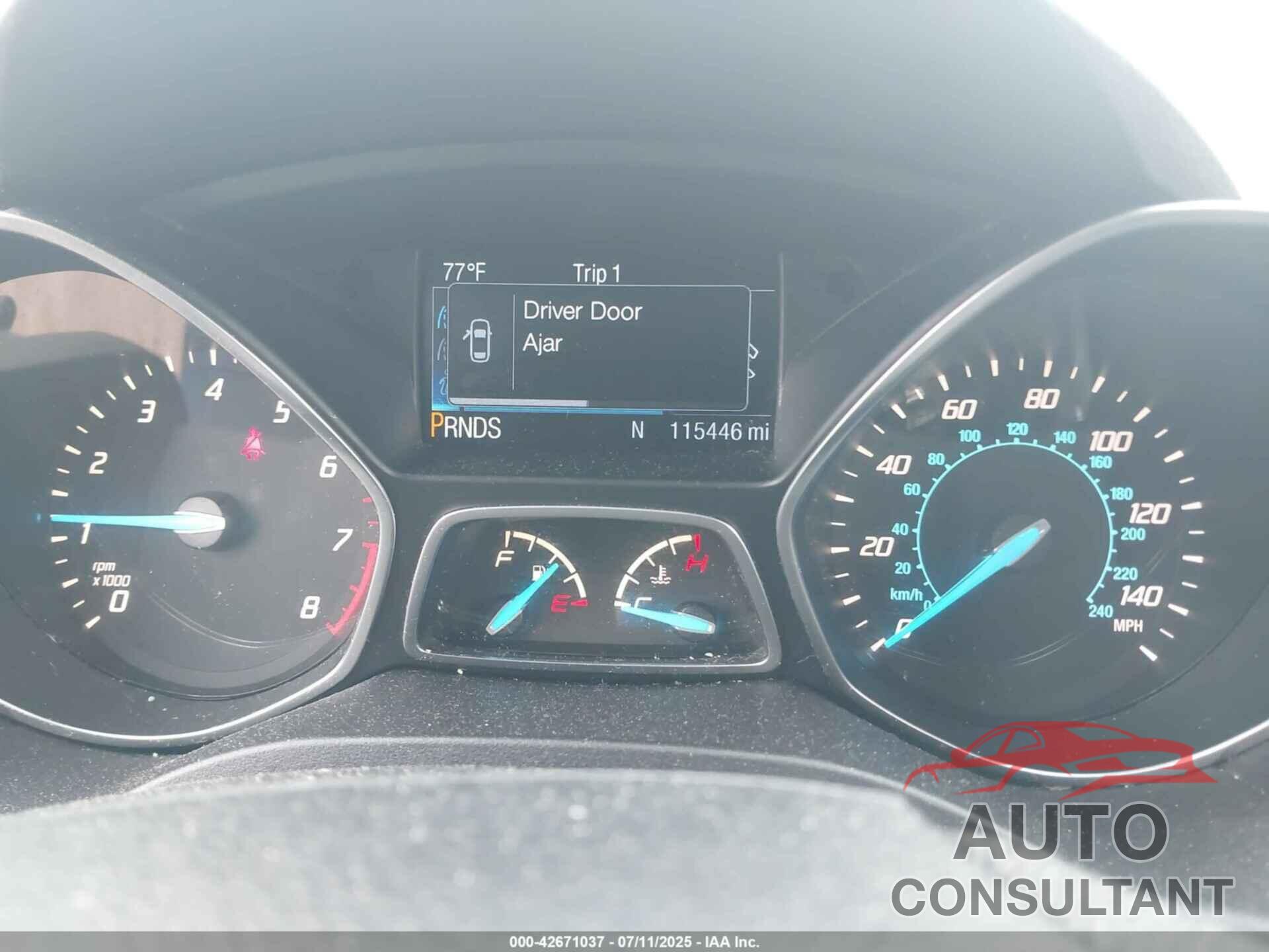 FORD ESCAPE 2016 - 1FMCU9GXXGUC03372