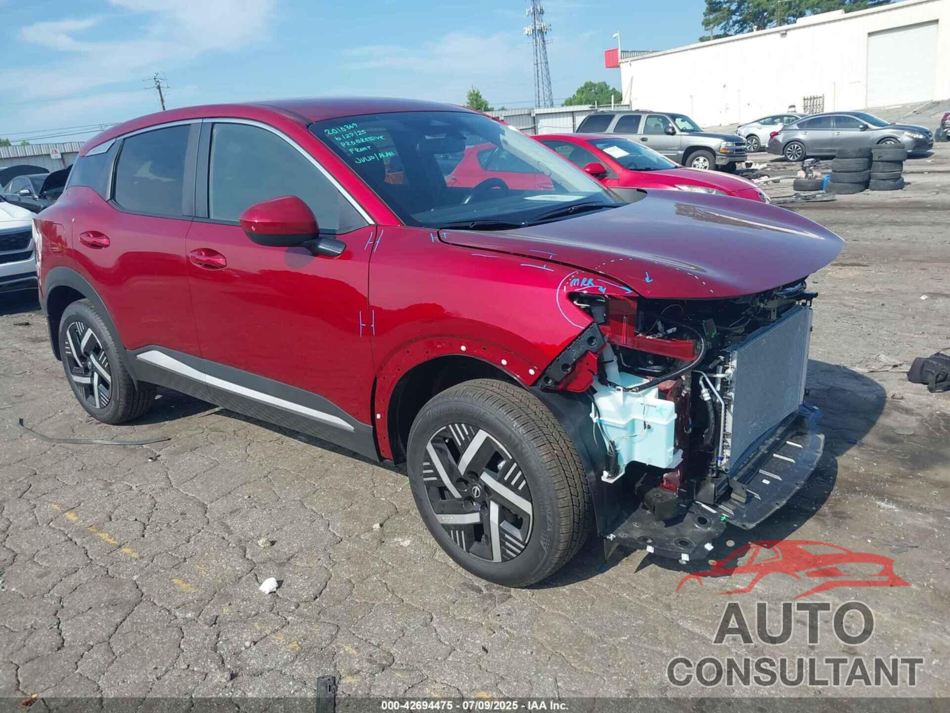 NISSAN KICKS 2025 - 3N8AP6CA2SL391301
