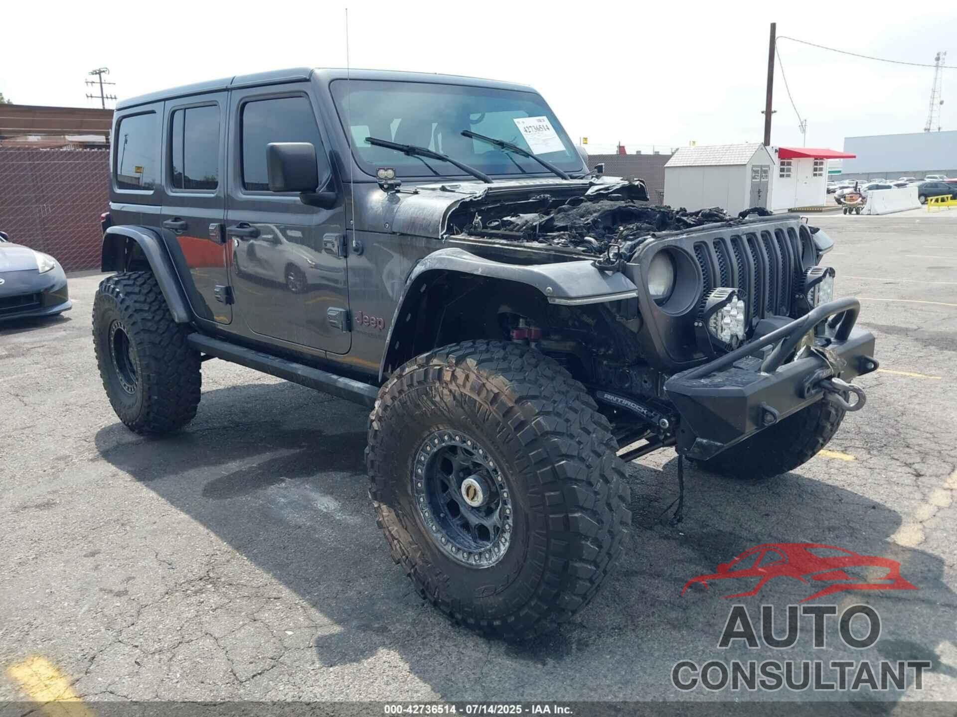 JEEP WRANGLER UNLIMITED 2018 - 1C4HJXFG1JW326286