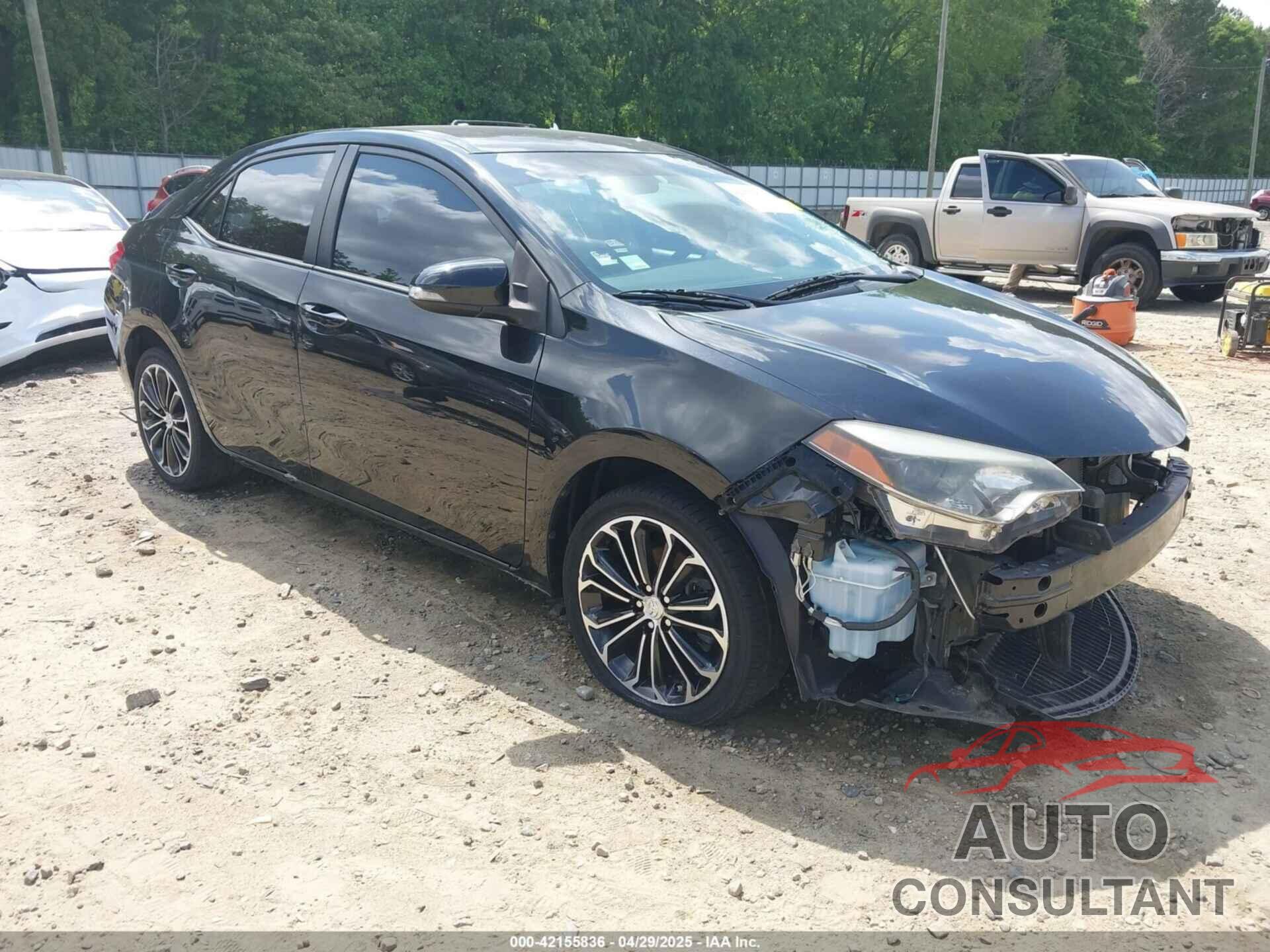 TOYOTA COROLLA 2016 - 2T1BURHE3GC588977