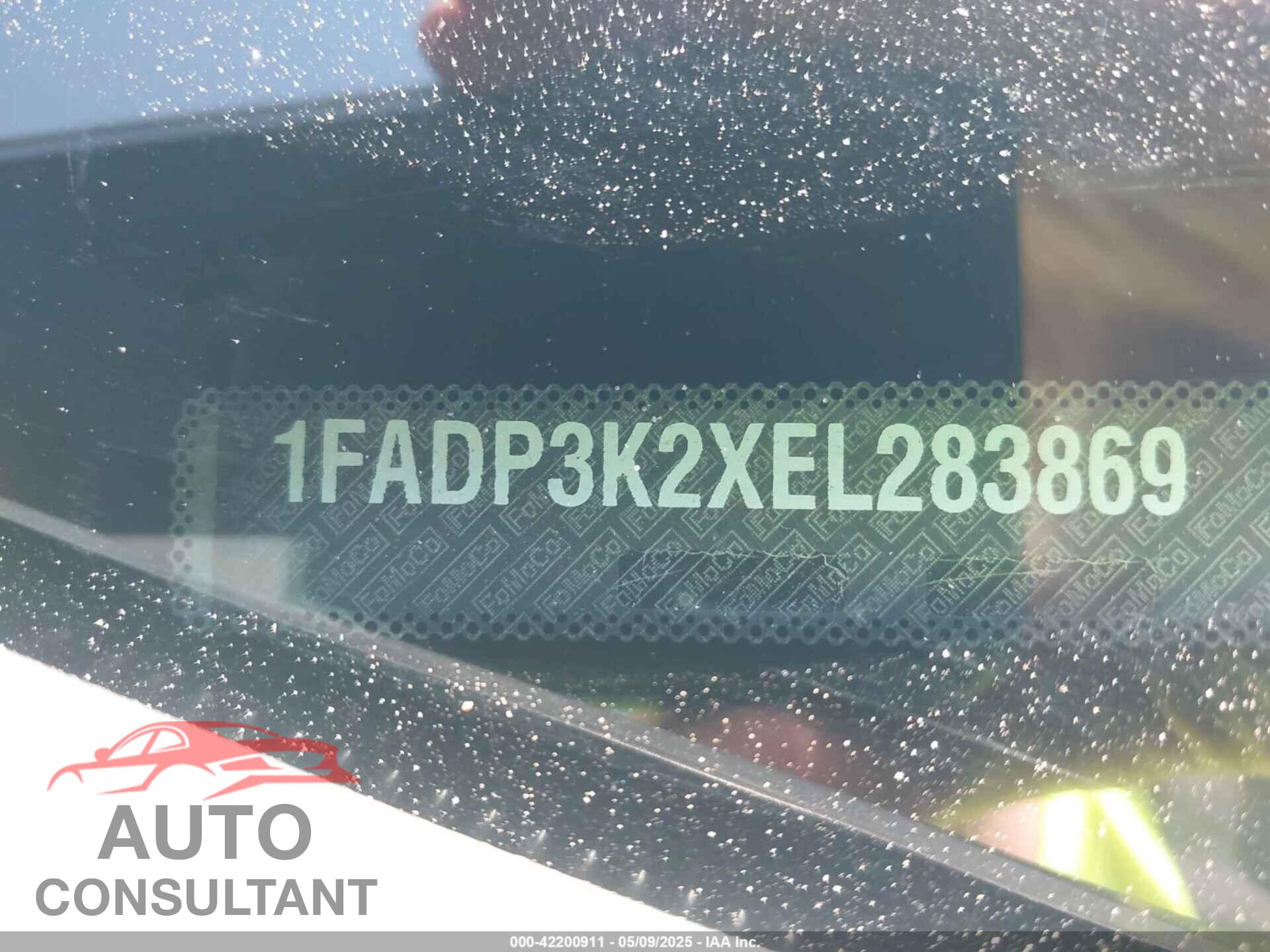 FORD FOCUS 2014 - 1FADP3K2XEL283869