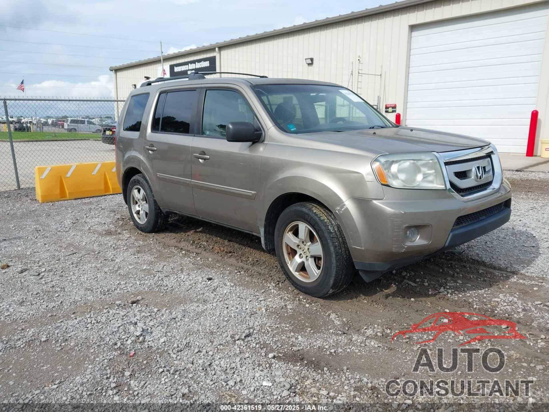 HONDA PILOT 2010 - 5FNYF3H62AB004324