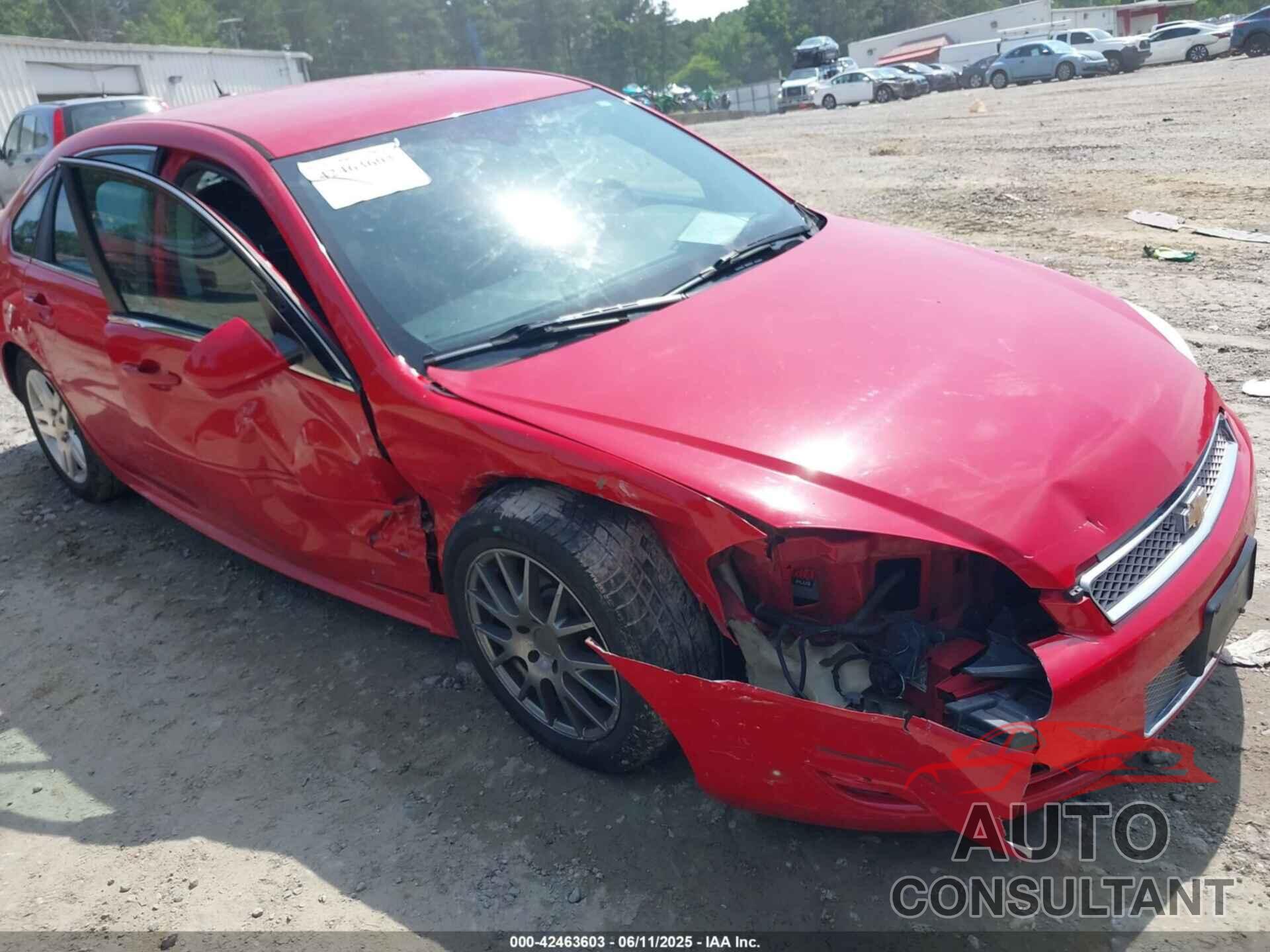 CHEVROLET IMPALA 2012 - 2G1WG5E39C1108575