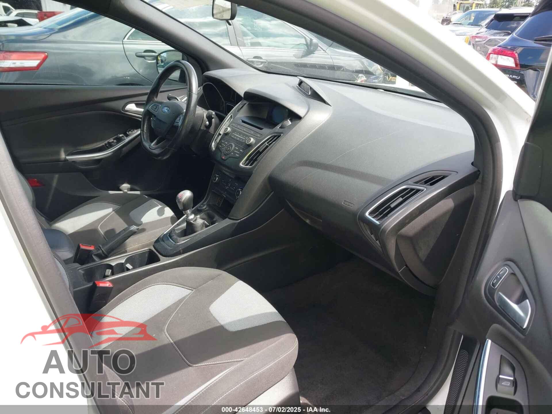 FORD FOCUS ST 2017 - 1FADP3L96HL348474