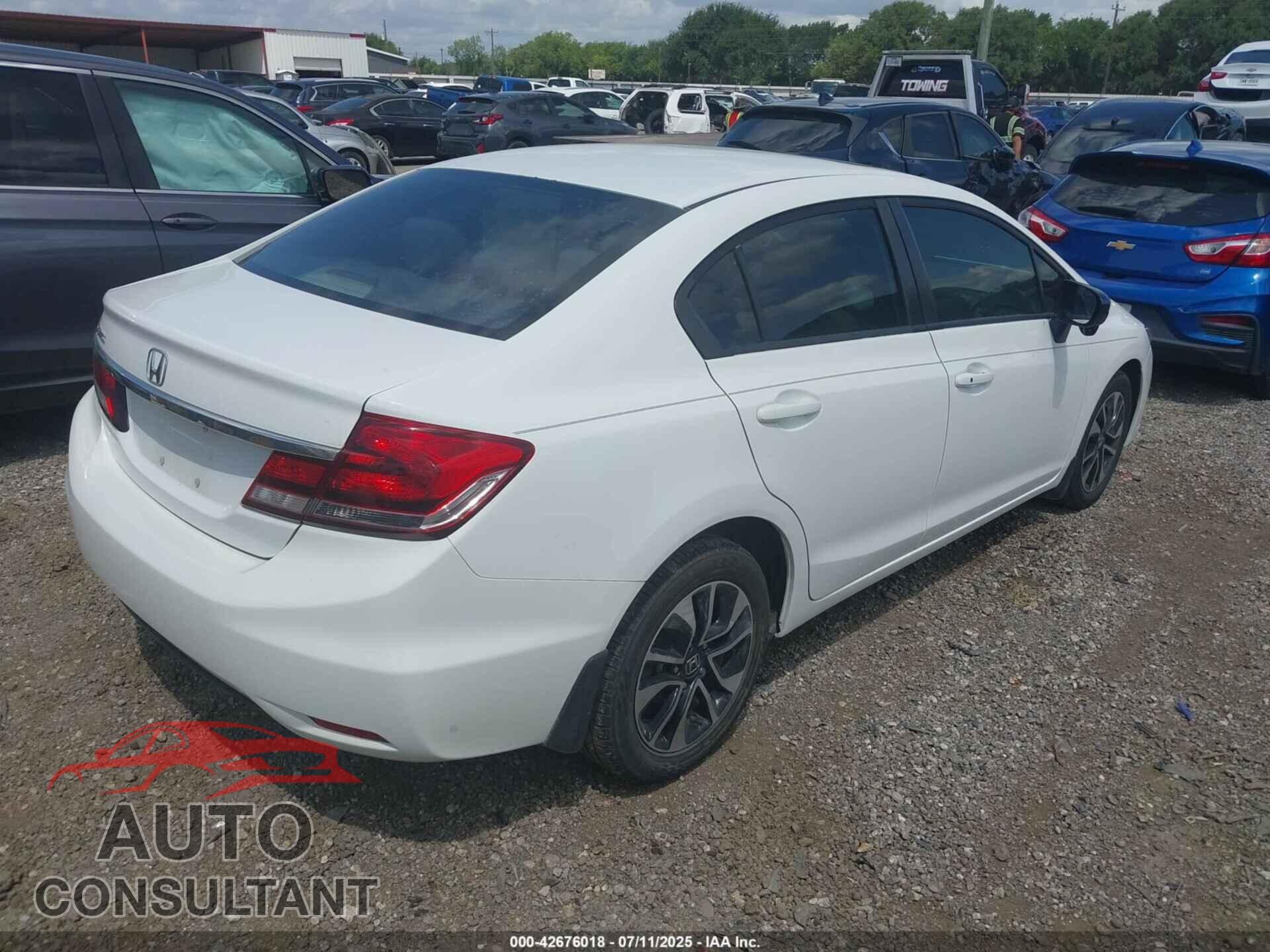 HONDA CIVIC 2015 - 19XFB2F80FE098671