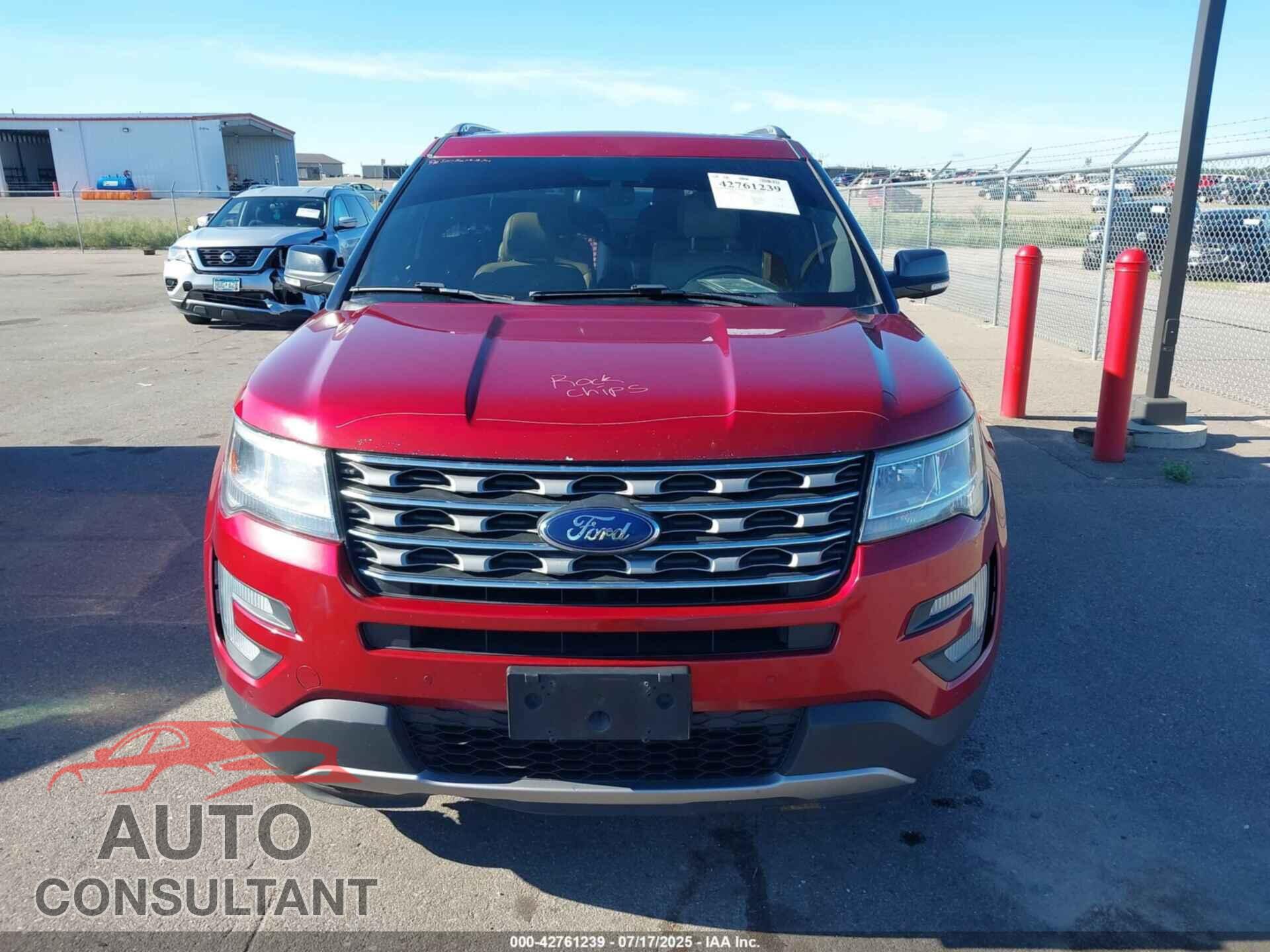 FORD EXPLORER 2016 - 1FM5K8D83GGD28010