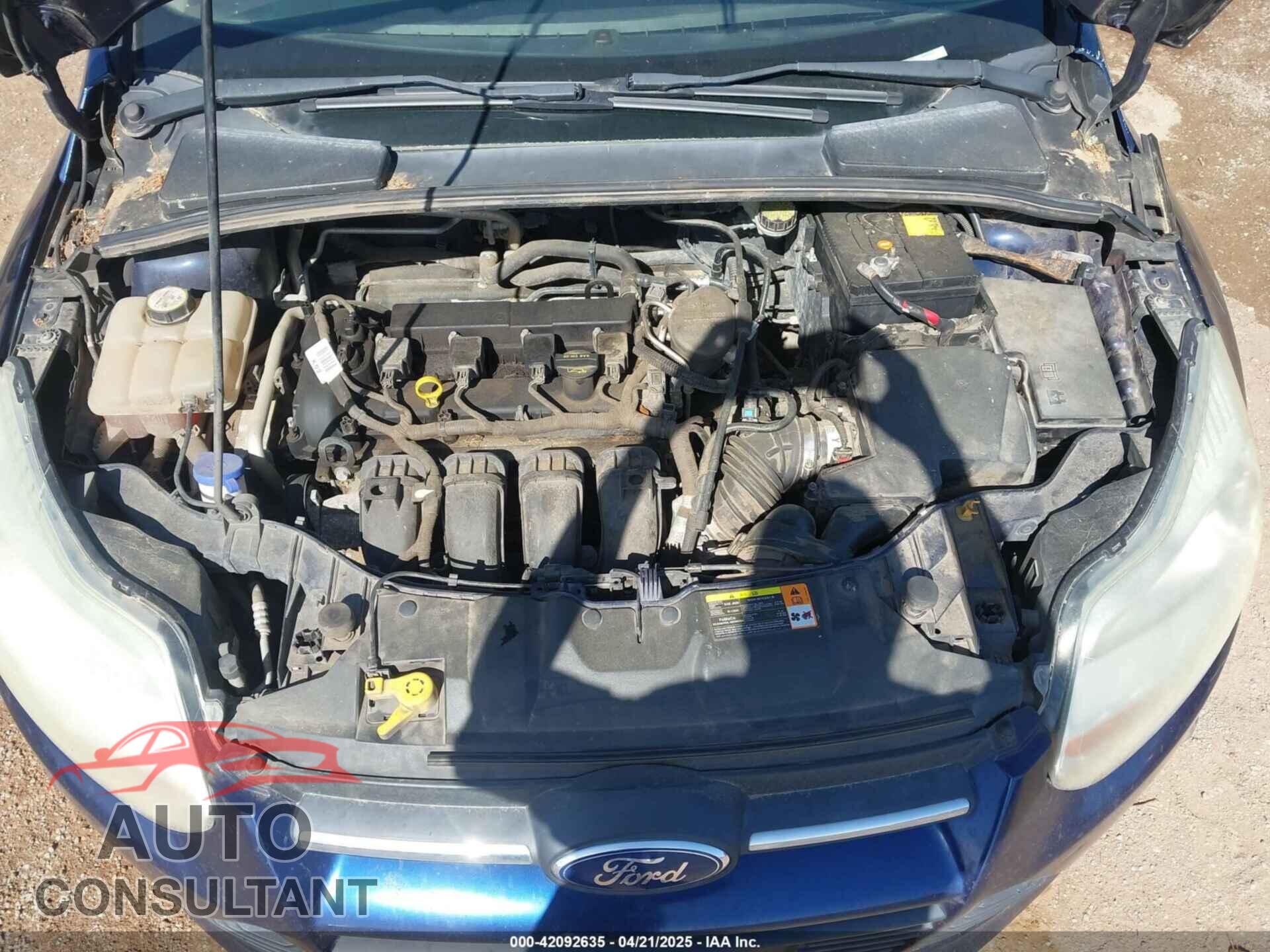 FORD FOCUS 2012 - 1FAHP3F27CL156621