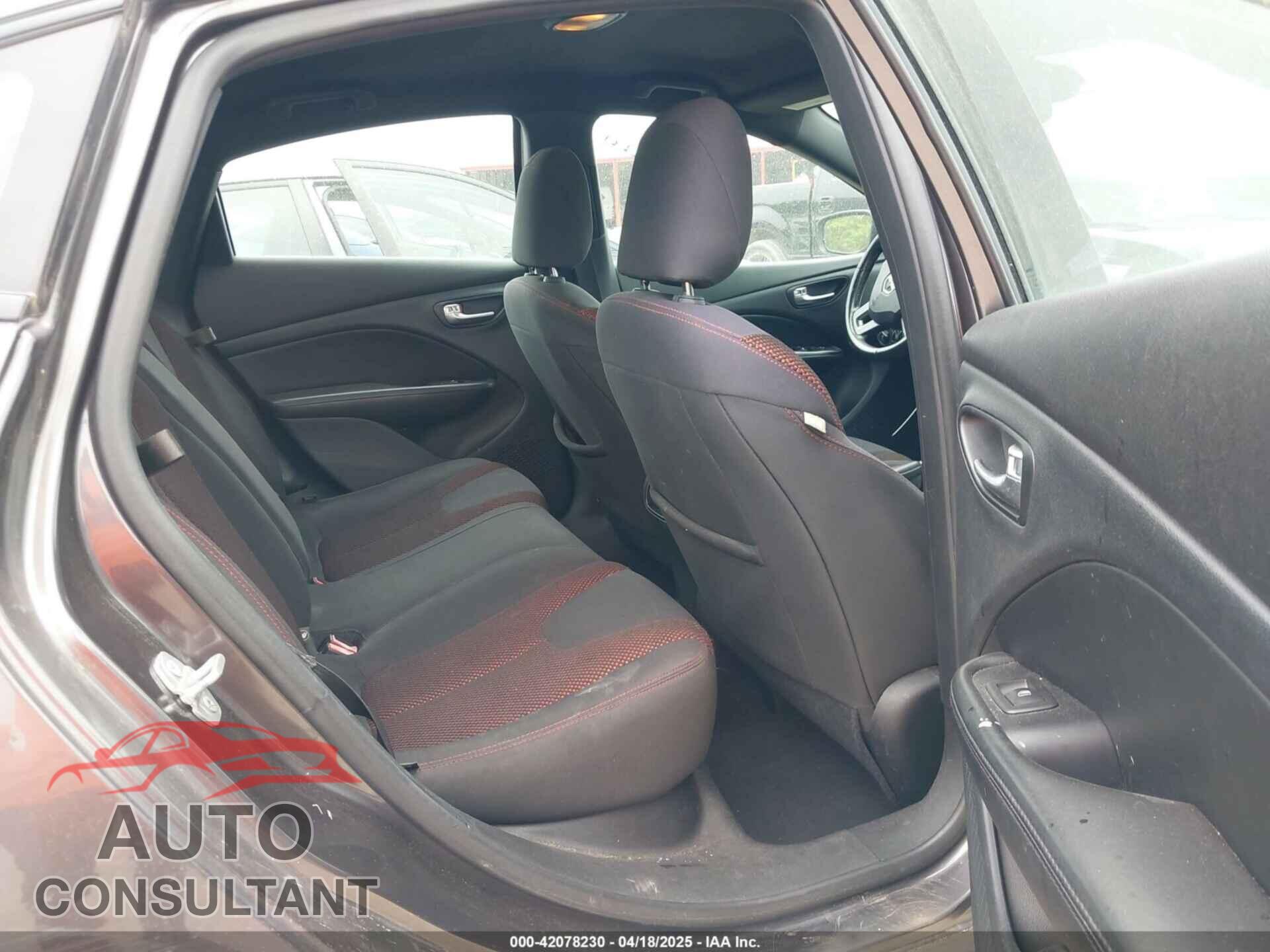DODGE DART 2015 - 1C3CDFBB9FD242777