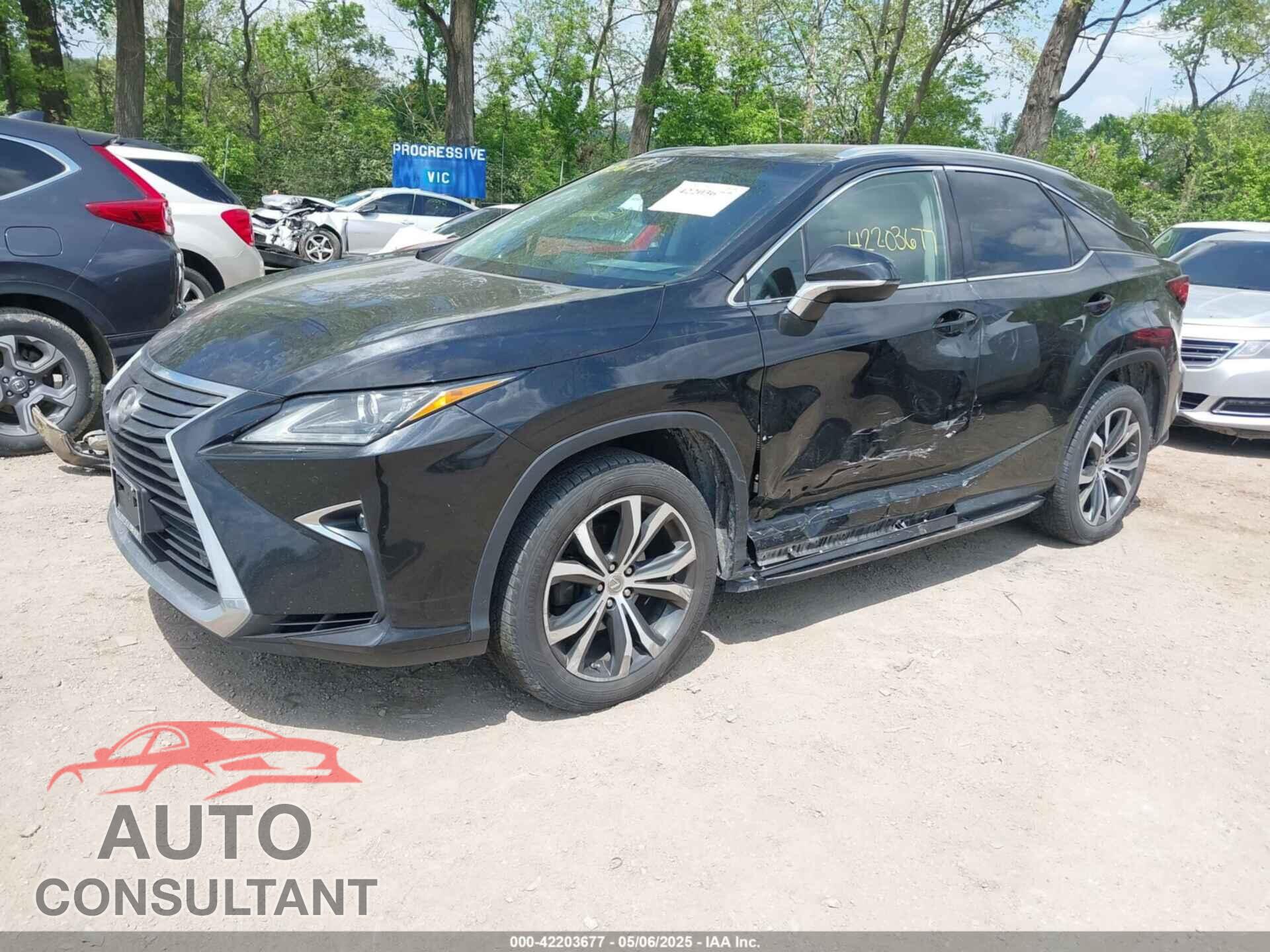LEXUS RX 350 2017 - 2T2BZMCA8HC066061