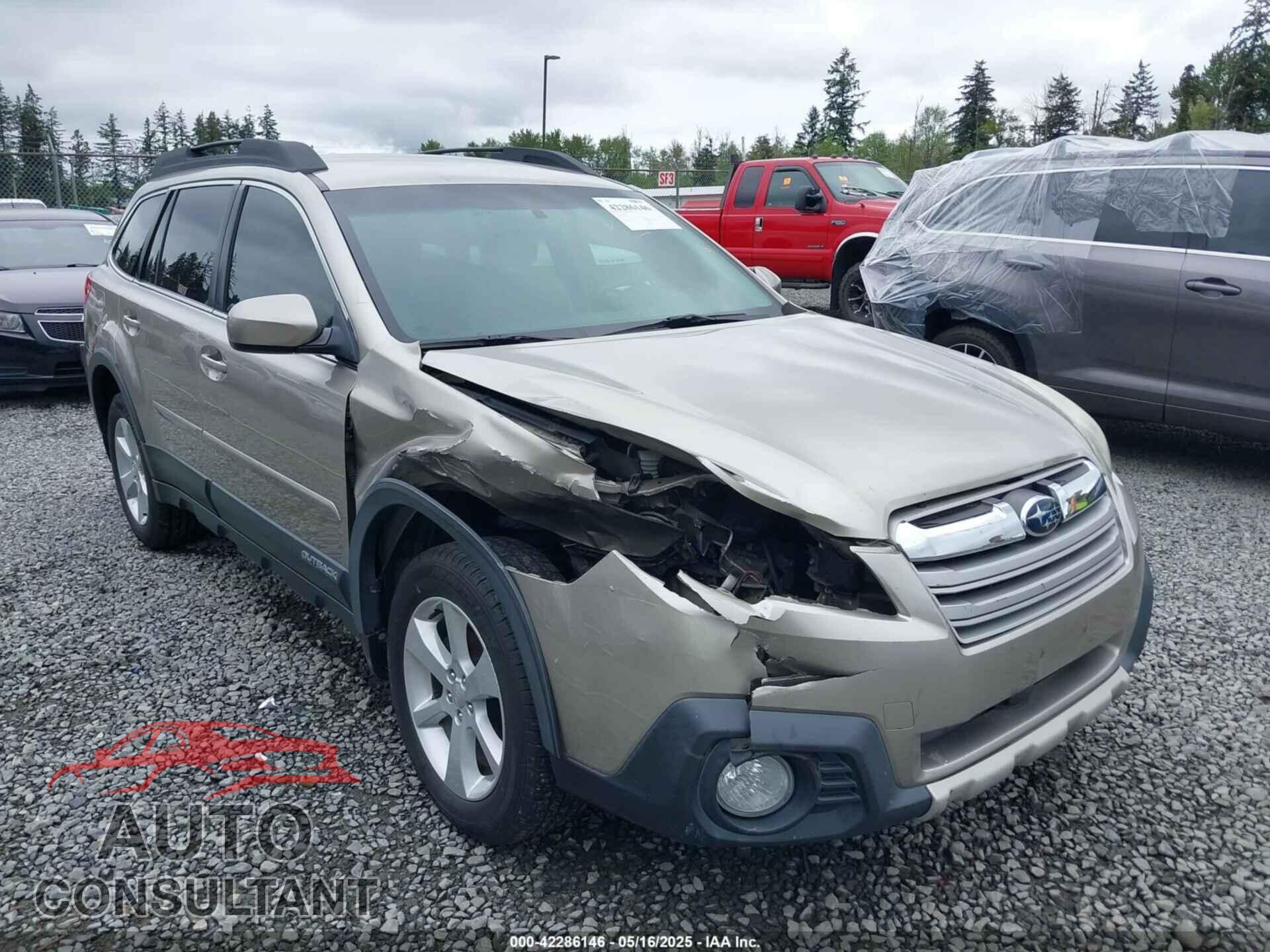 SUBARU OUTBACK 2014 - 4S4BRCCC7E3237768