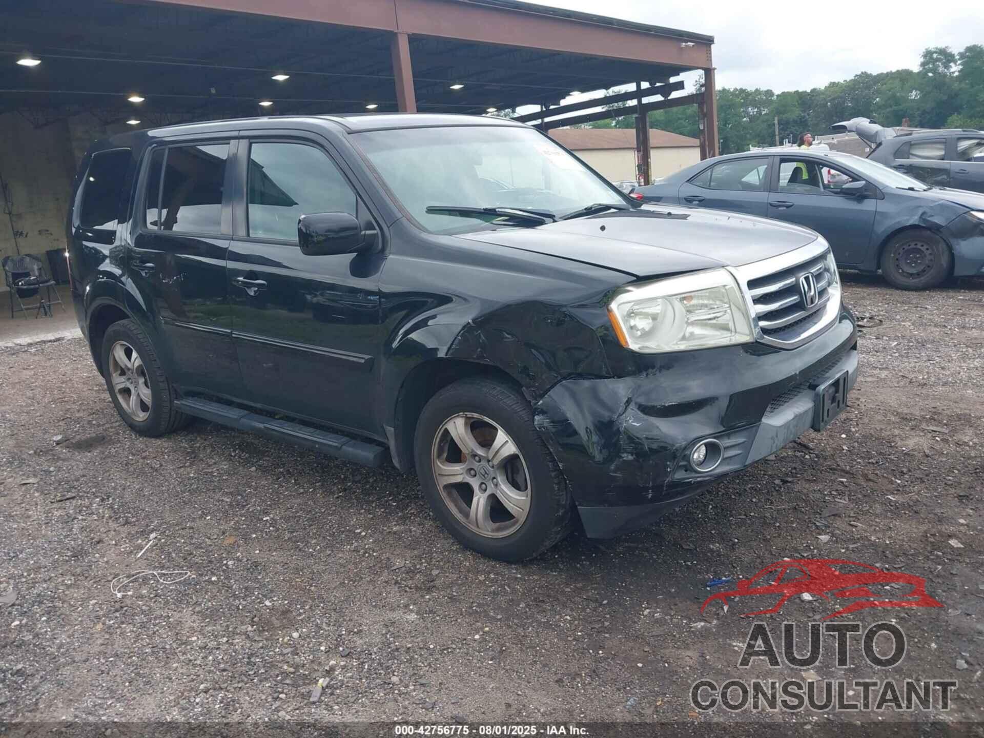 HONDA PILOT 2012 - 5FNYF4H47CB058175