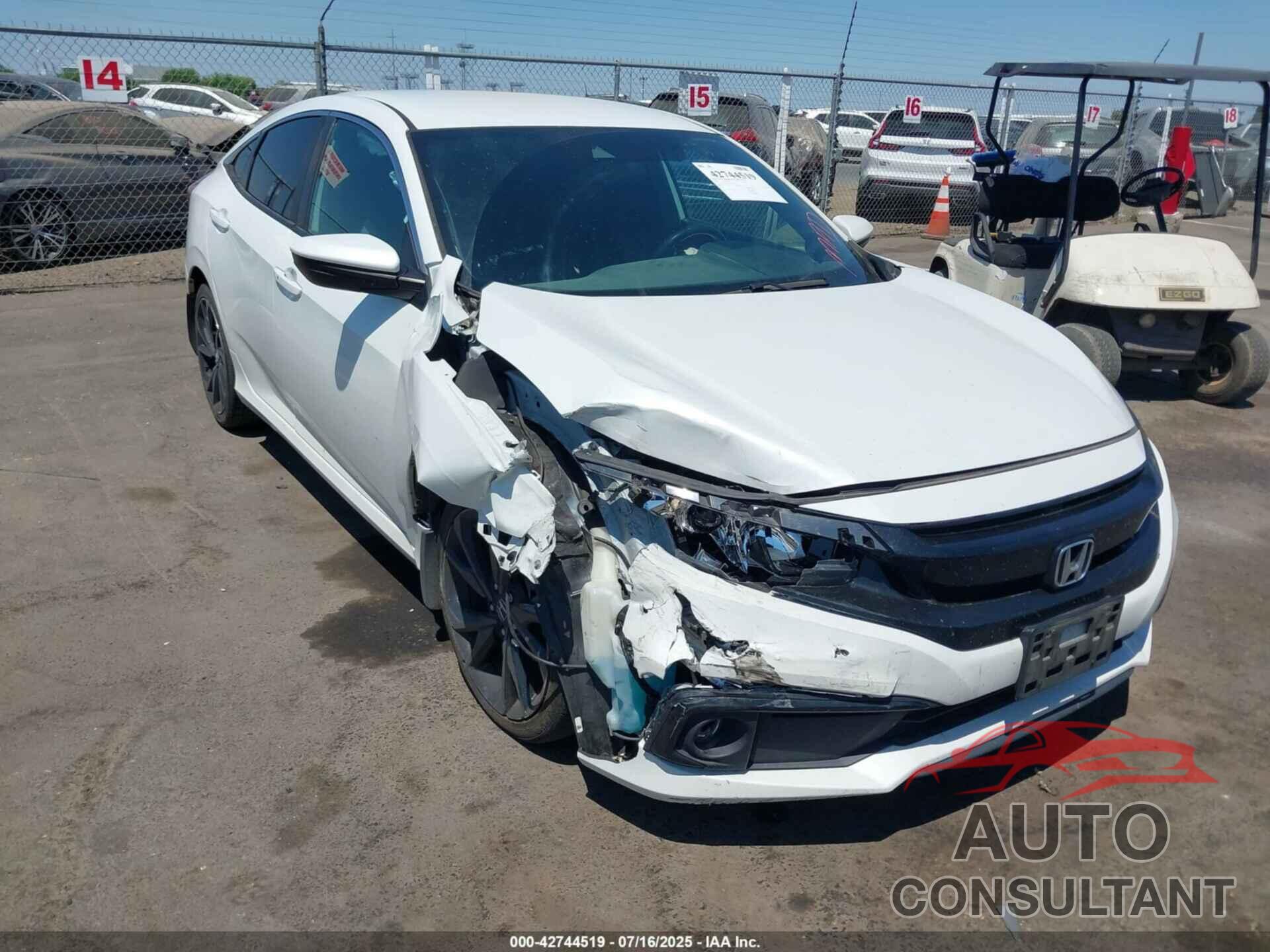HONDA CIVIC 2020 - 19XFC2F84LE205360